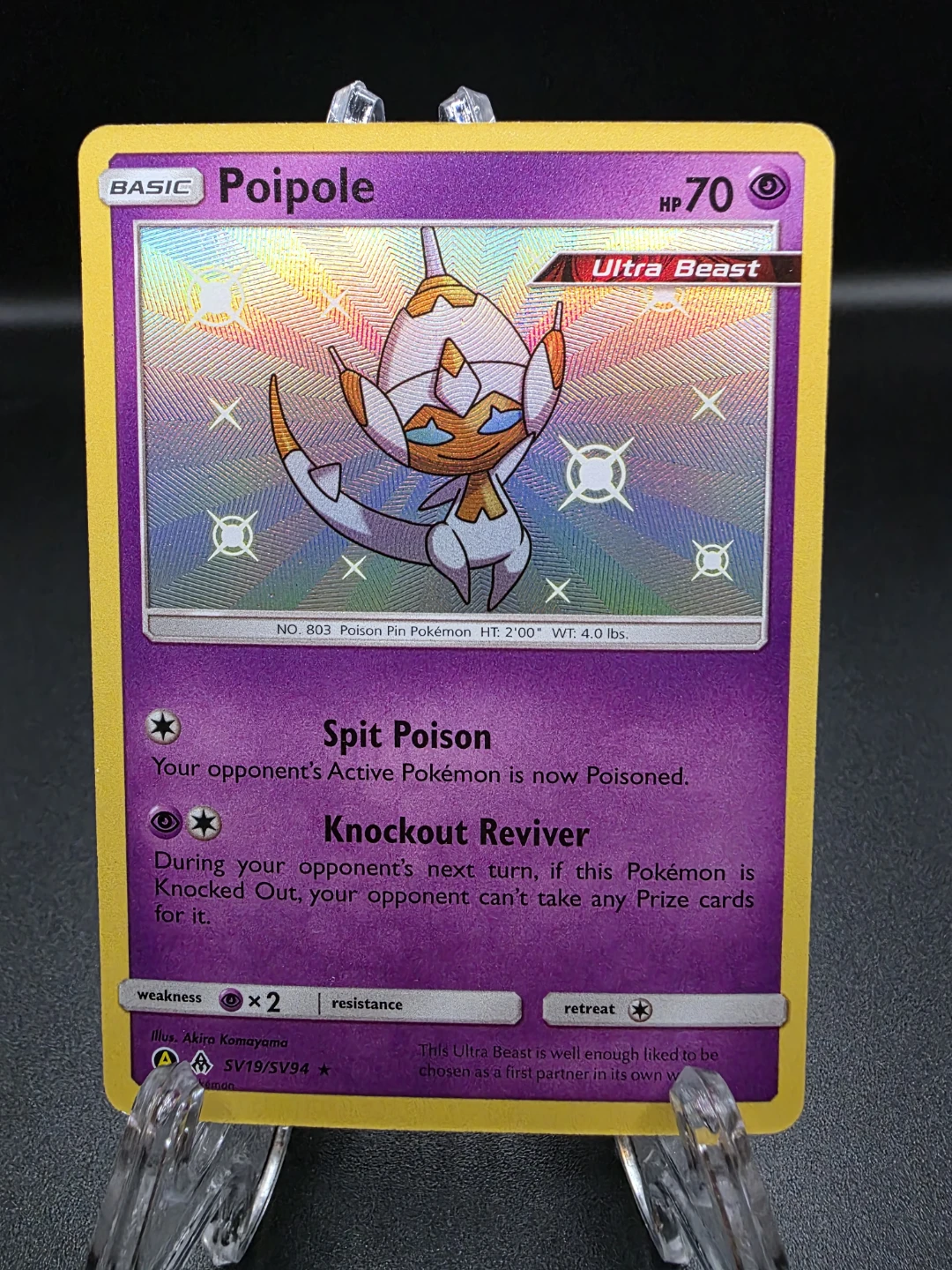 Poipole Pokemon Card