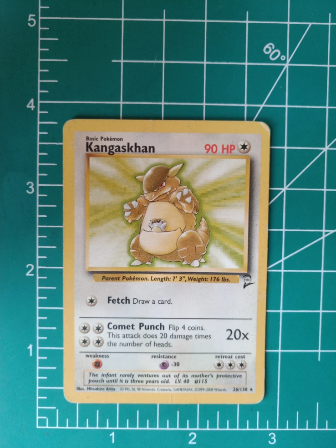 Pokemon Kangaskhan Trading Card