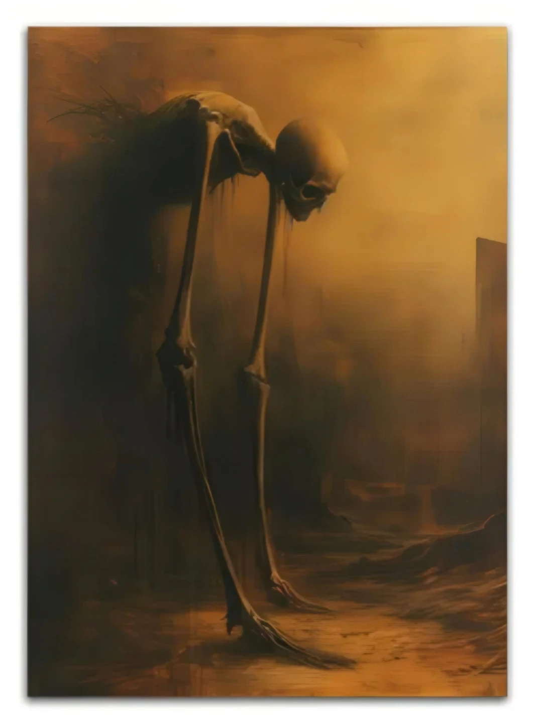 Framed Artwork Print by Dystopian artist - Zdzisław Beksiński - photo 2