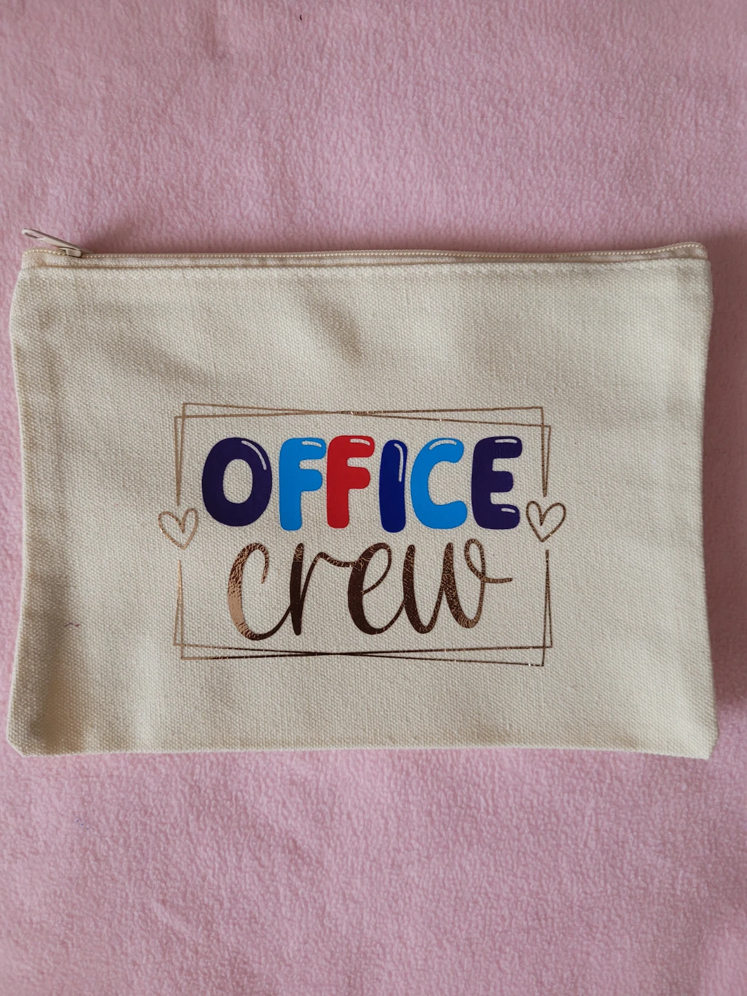 Personalized canvas pouch - photo 3
