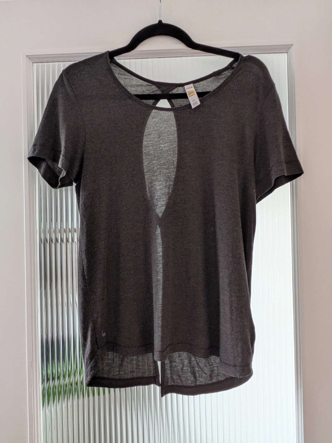 Lole Women's Short Sleeve T-Shirt - Charcoal Grey - S/P