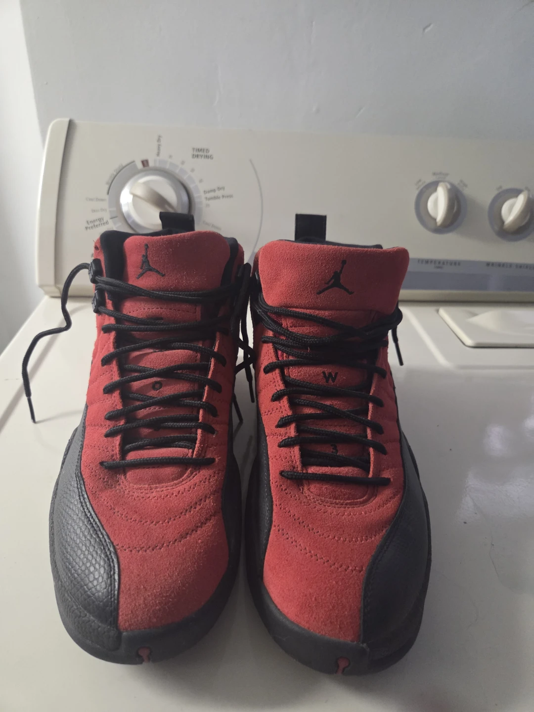 Air Jordan 12 Retro Gym Red Black Sneakers