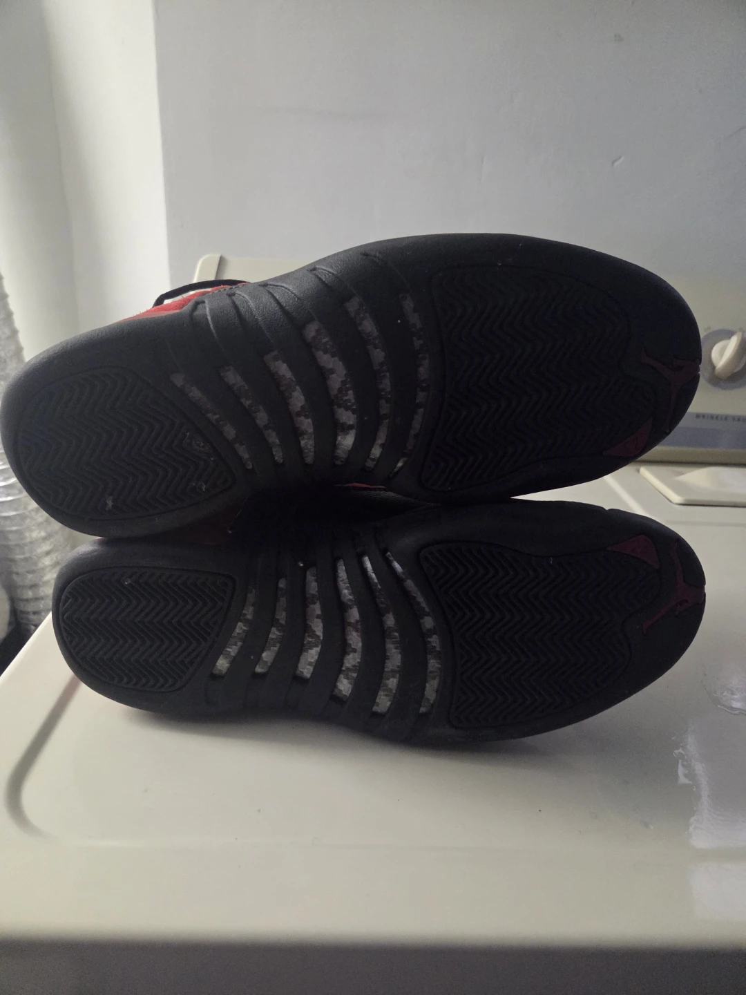 Air Jordan 12 Retro Gym Red Black Sneakers - photo 3