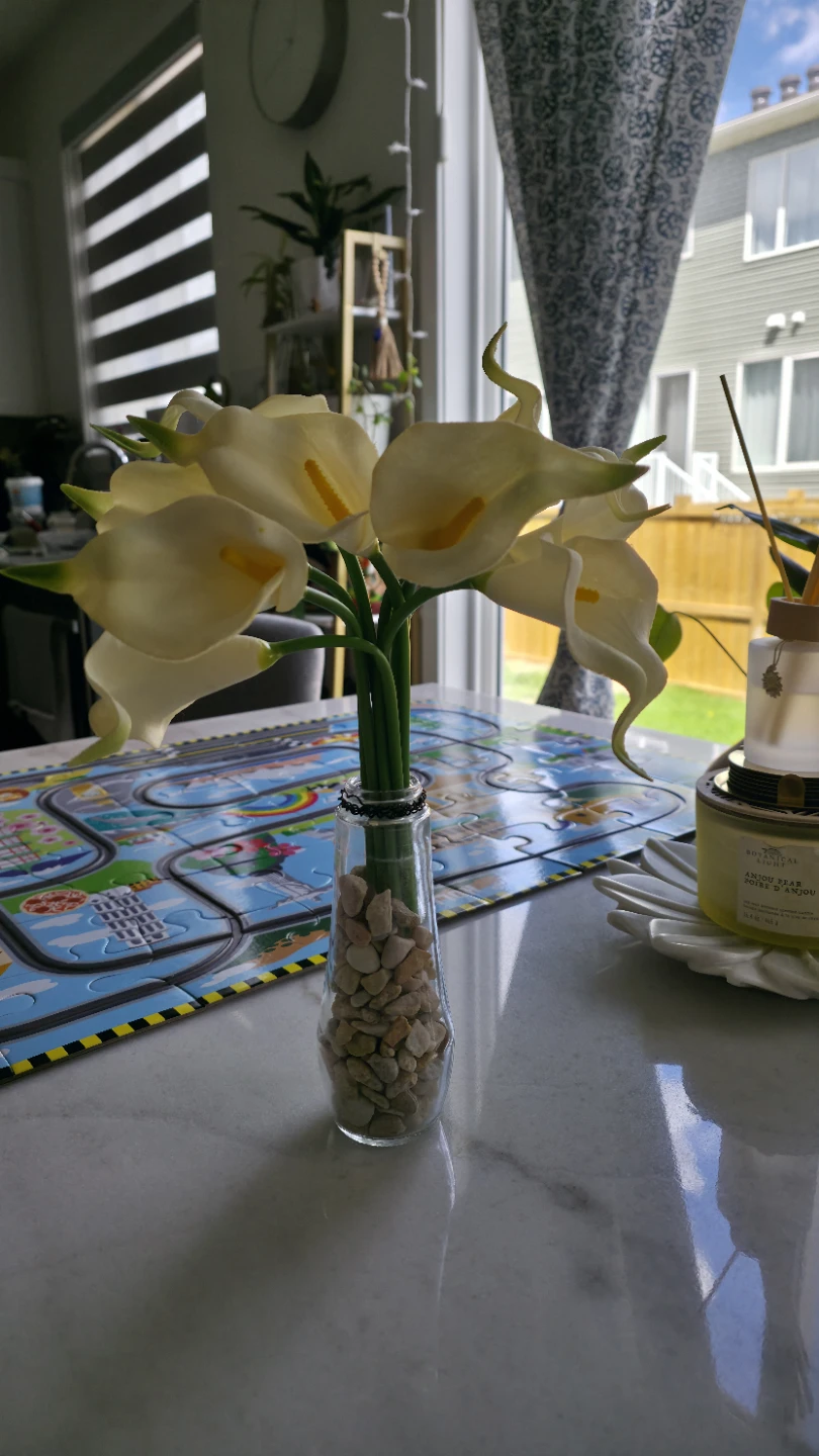 Artificial White Calla Lily Bouquet - photo 3