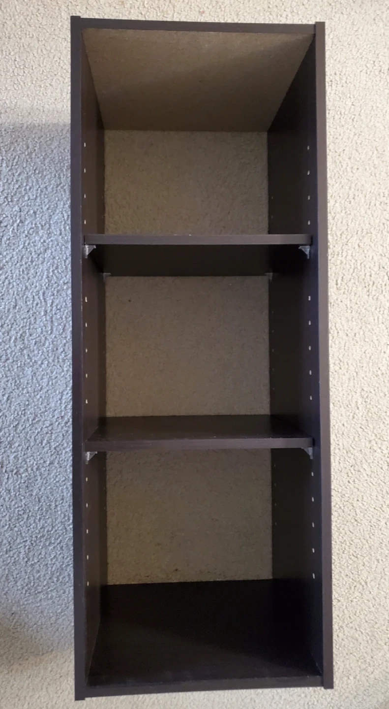 ClosetMaid 3-Shelf Stackable Organizer - Espresso