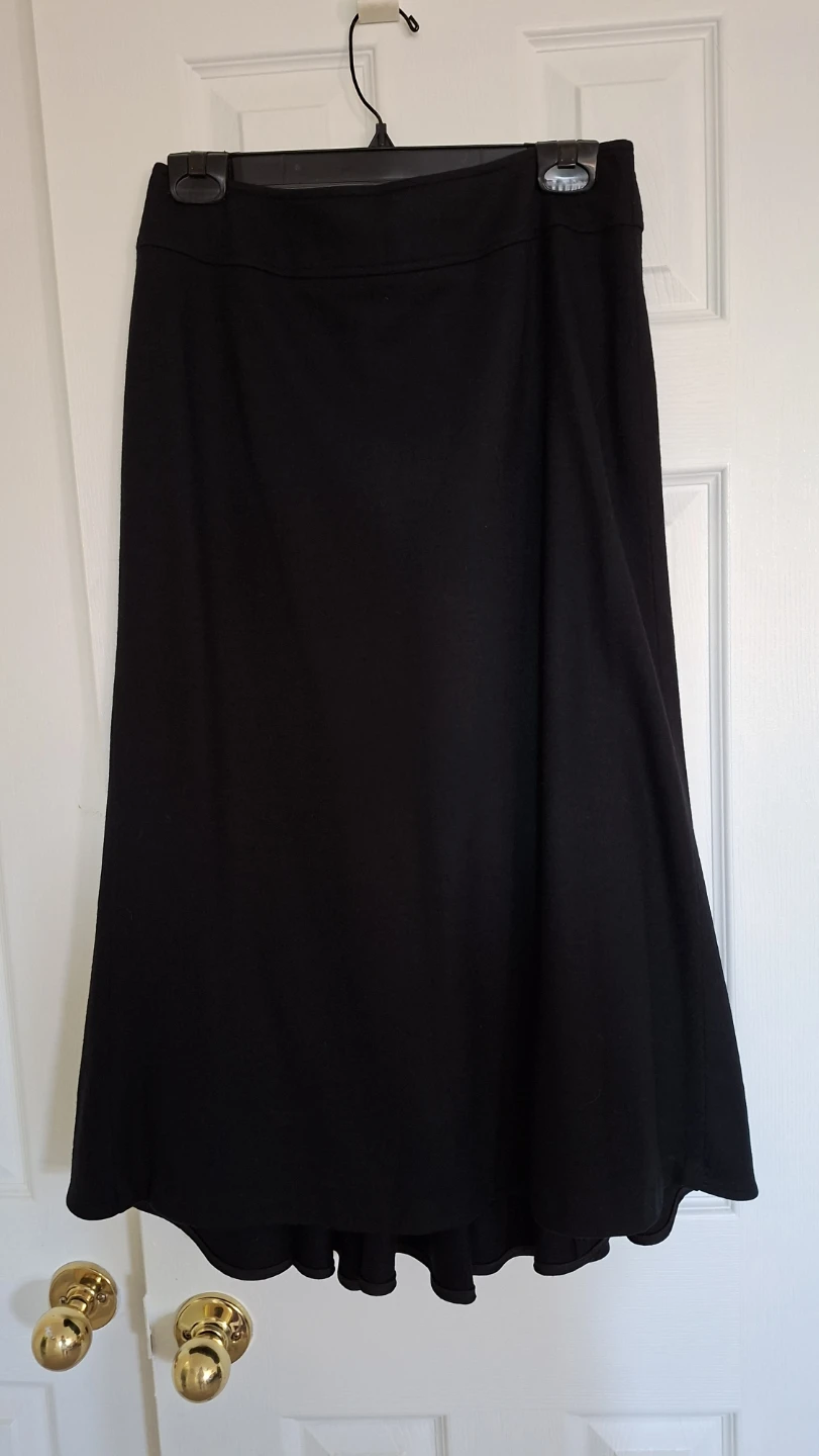 Black Midi Skirt
