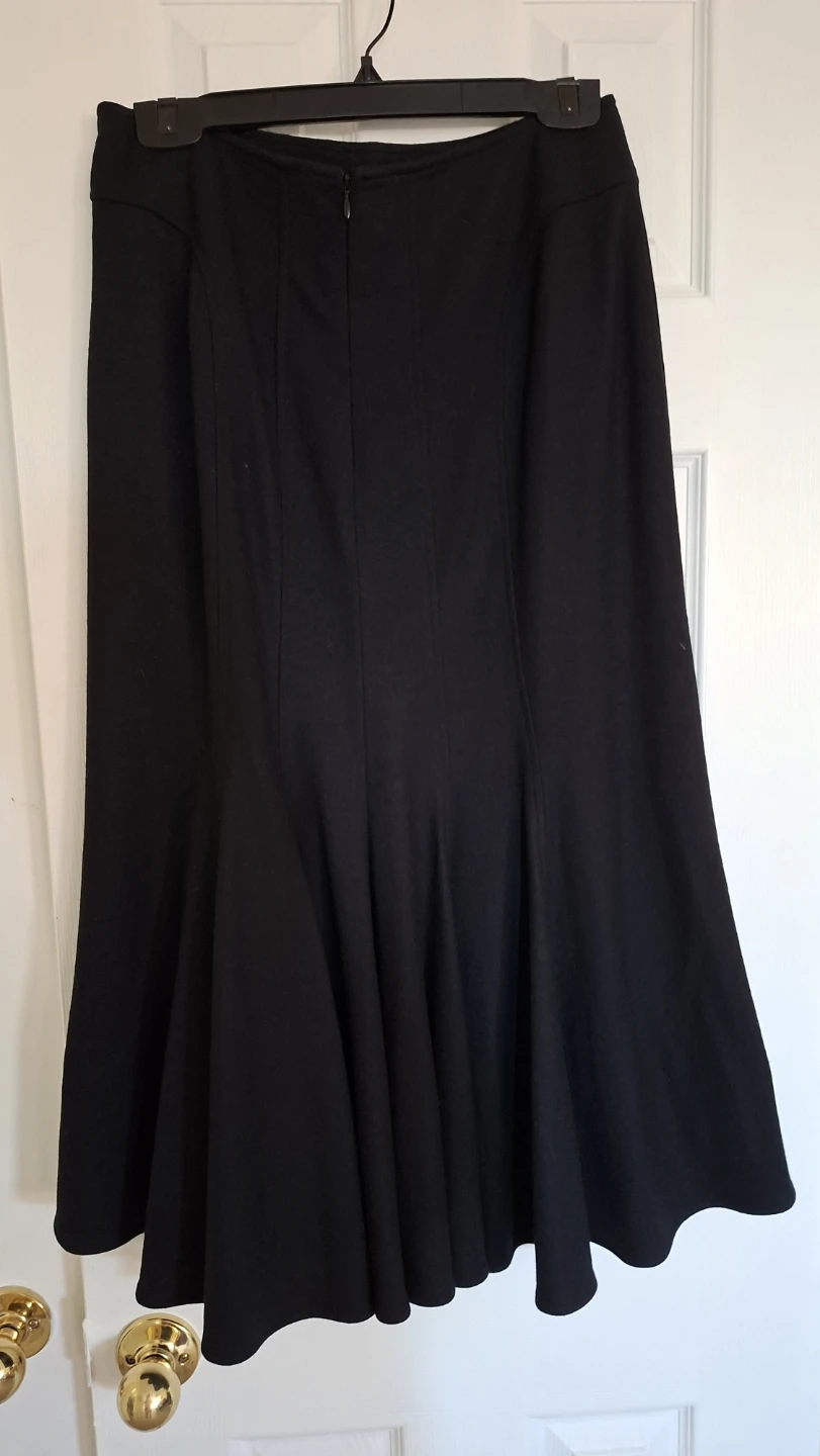 Black Midi Skirt - photo 2
