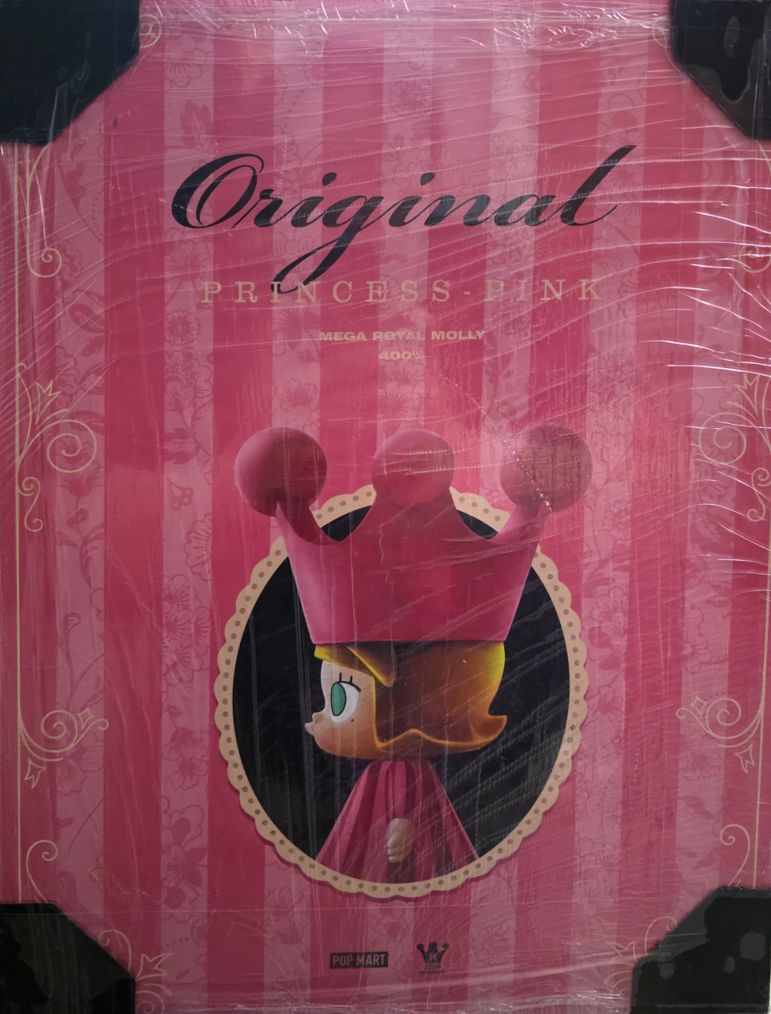 Pop Mart Mega Royal Molly Princess Pink 400% Figure - photo 2