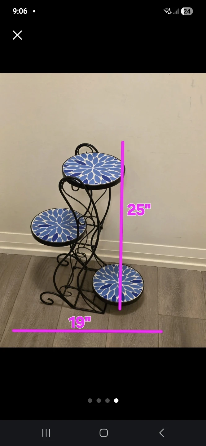 Mosaic Plant Stand
