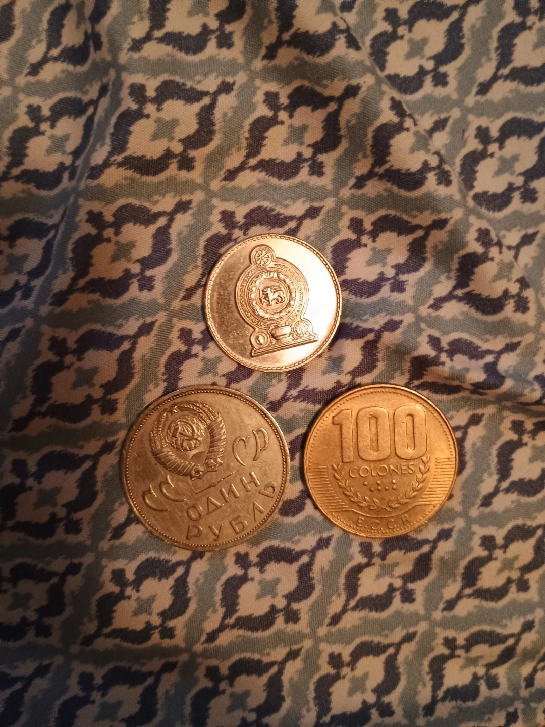 Collection of Three World Coins?sold as set)