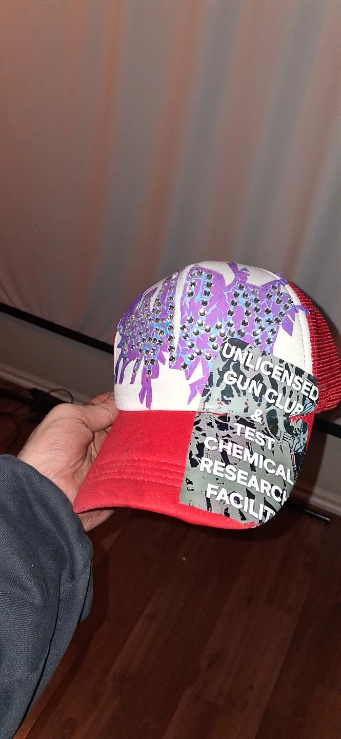 Custom hand painted and embellished hats. - photo 5