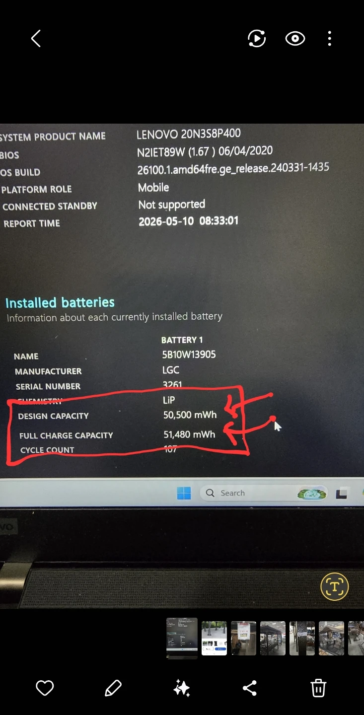 Lightly used and Fast - T490 16GB - i5 - Nvme SSD 256GB - photo 3