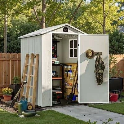 4x4 FT Plastic Shed