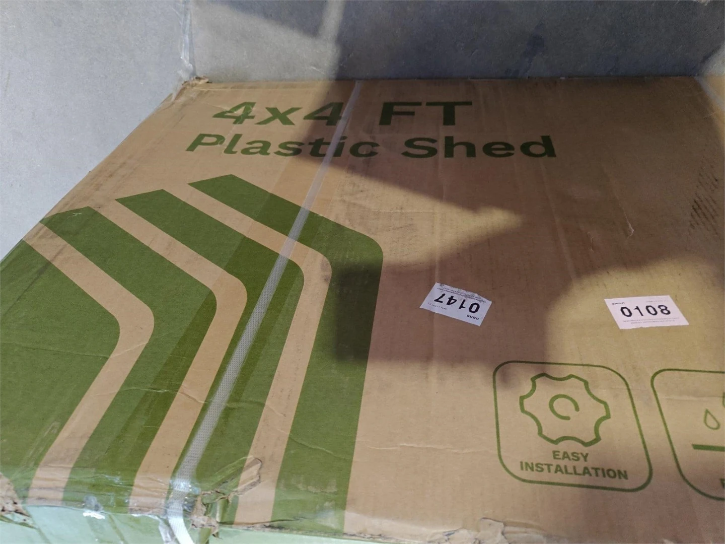 4x4 FT Plastic Shed - photo 3