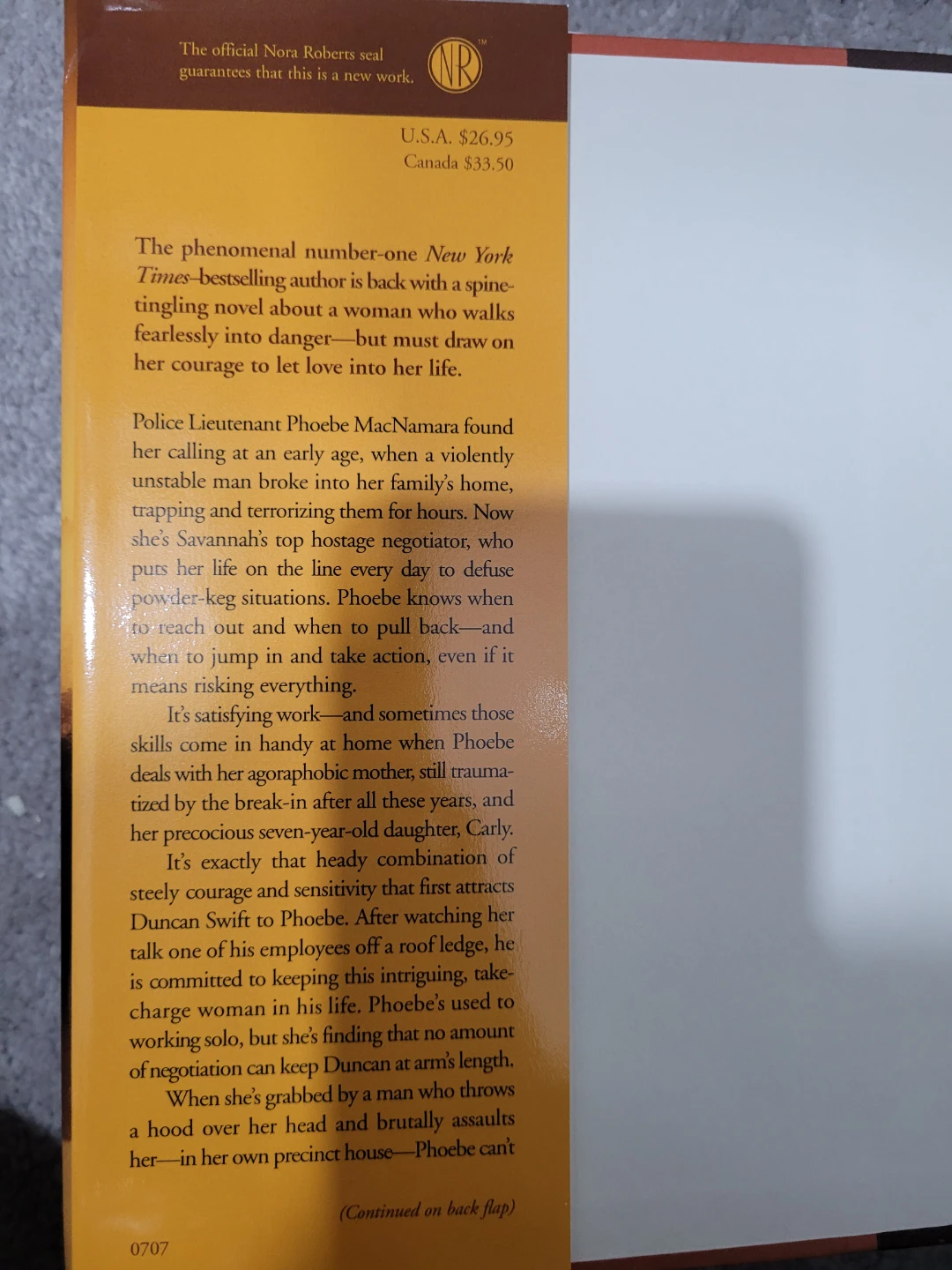 Nora Roberts High Noon hardcover Novel - photo 2