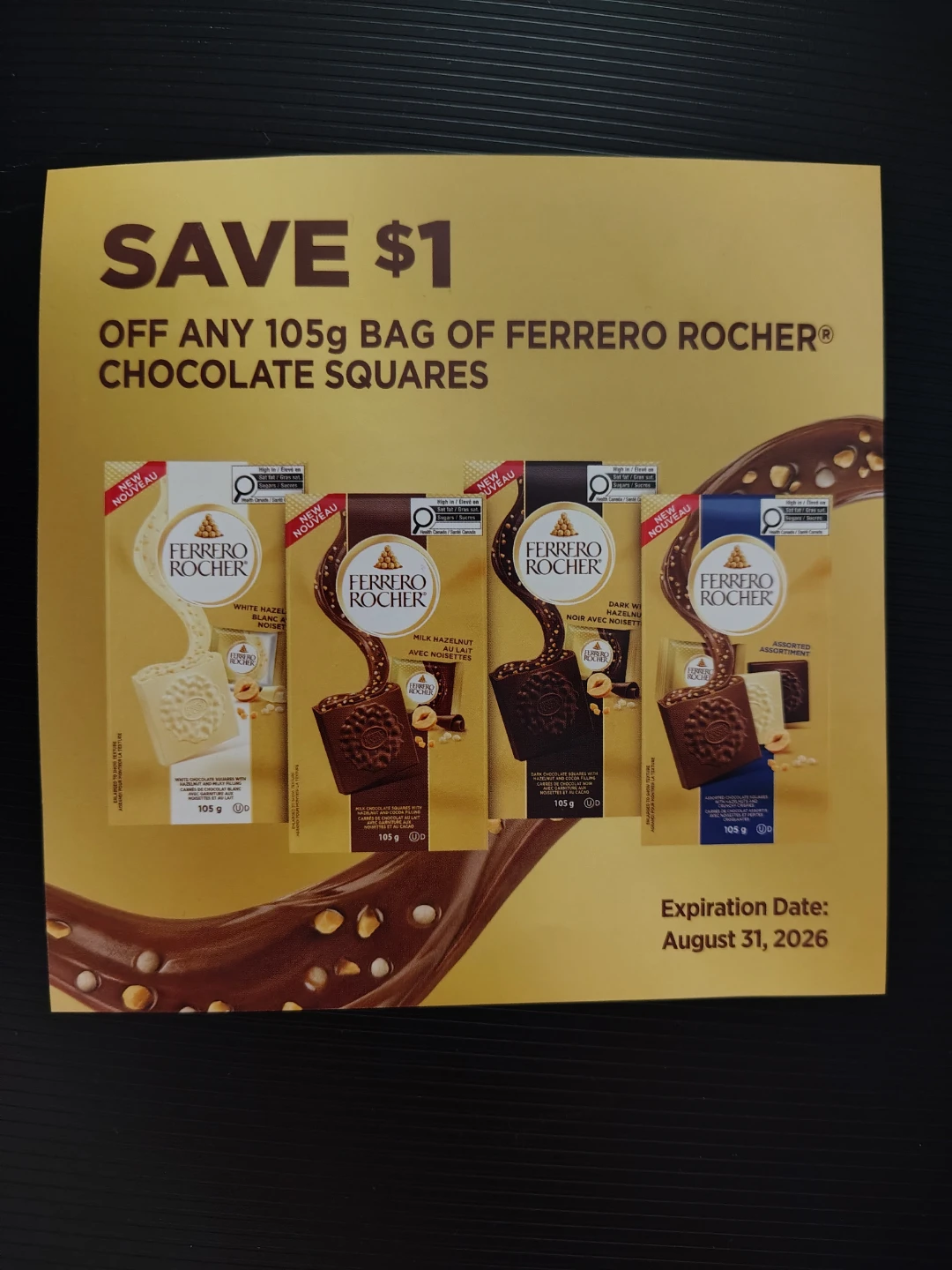 [FREE] $1 Ferrero Rocher Coupon
