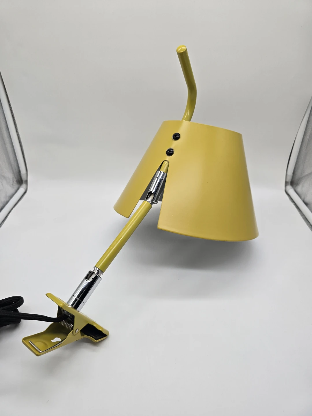 Yellow Clamp Lamp - photo 3