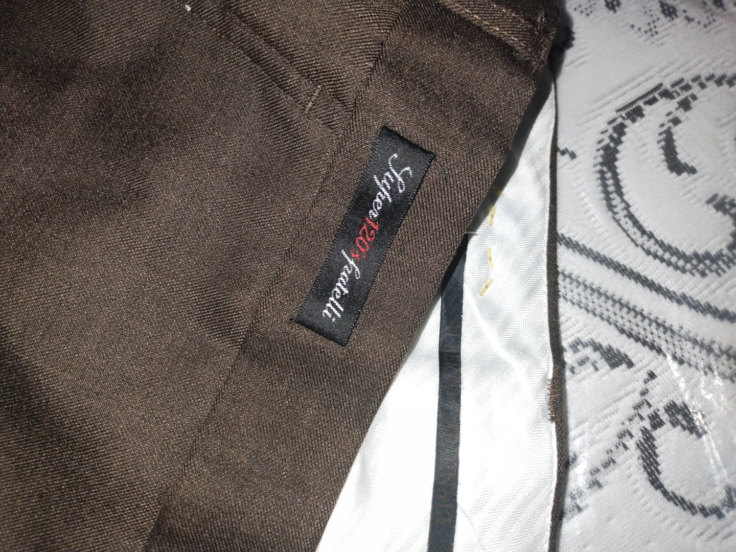 Alberto Cardinale Men's Wool Blend Dress Pants - photo 2