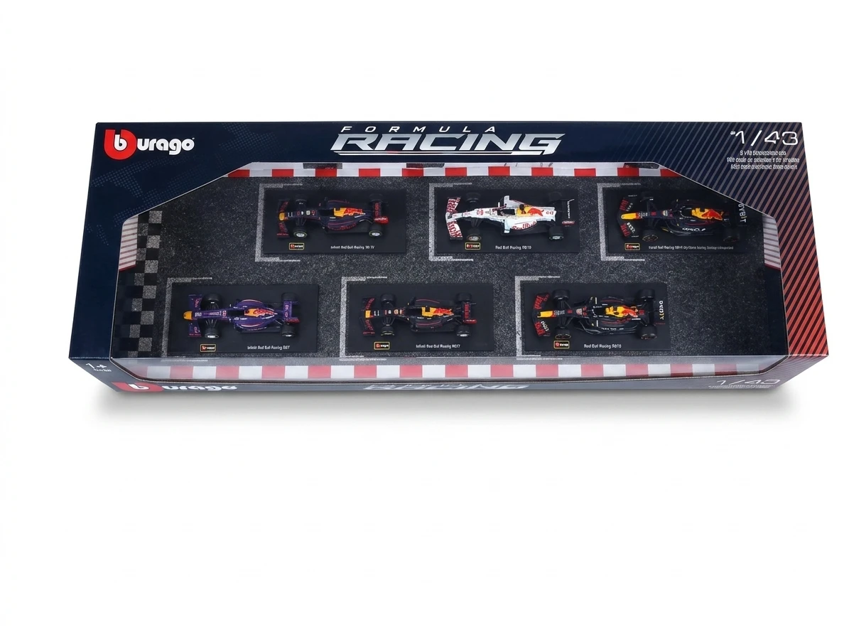 Bburago Formula Racing Red Bull 1:43 Scale Model Cars