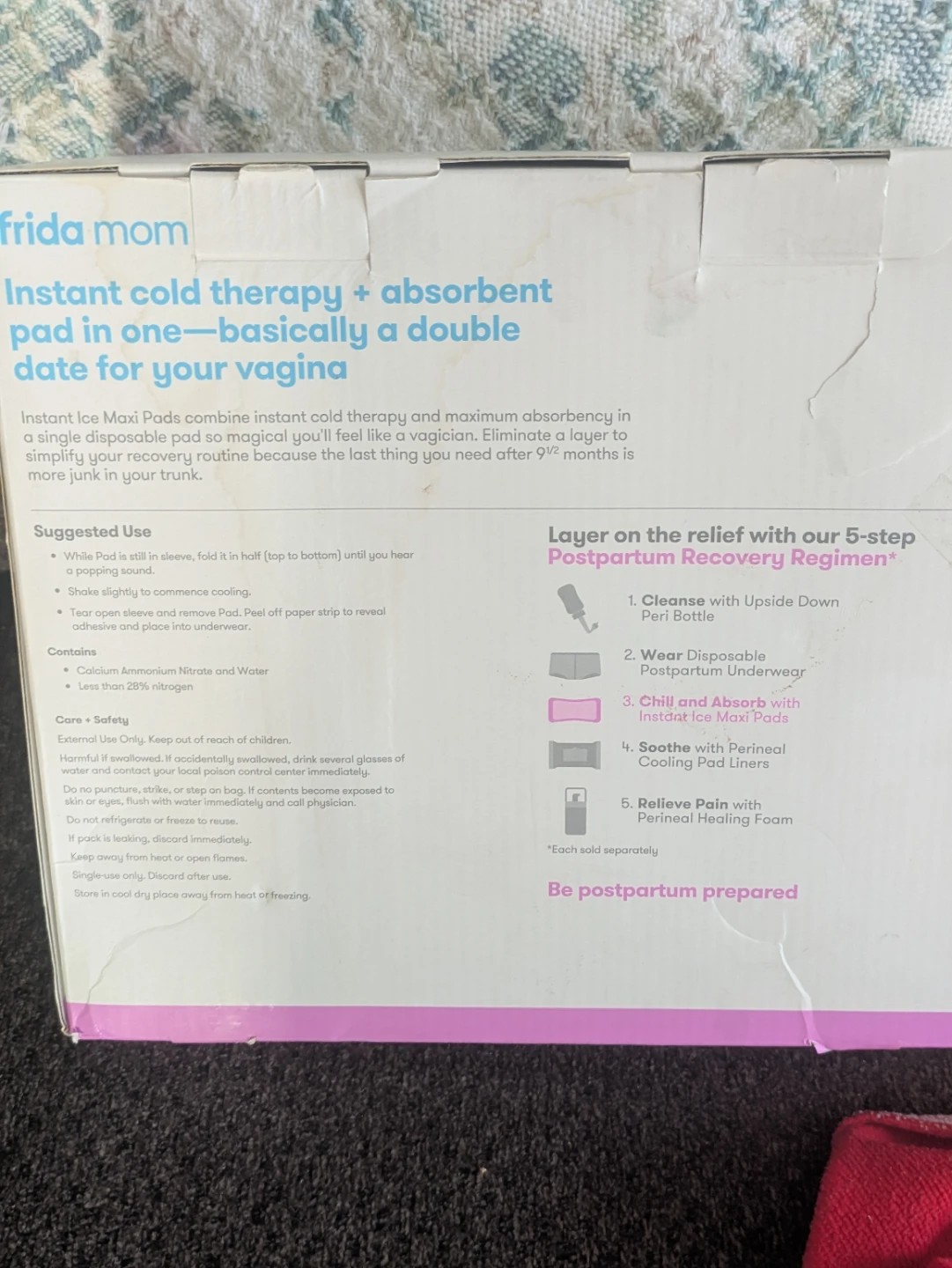 Frida Mom Instant Ice Maxi Pads - photo 2