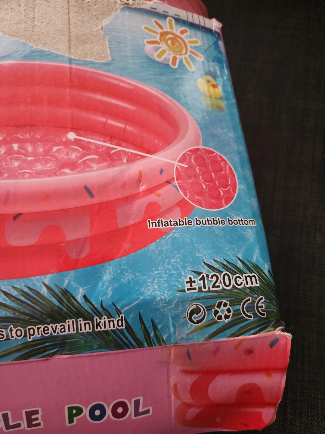 Pink Inflatable Pool - photo 2