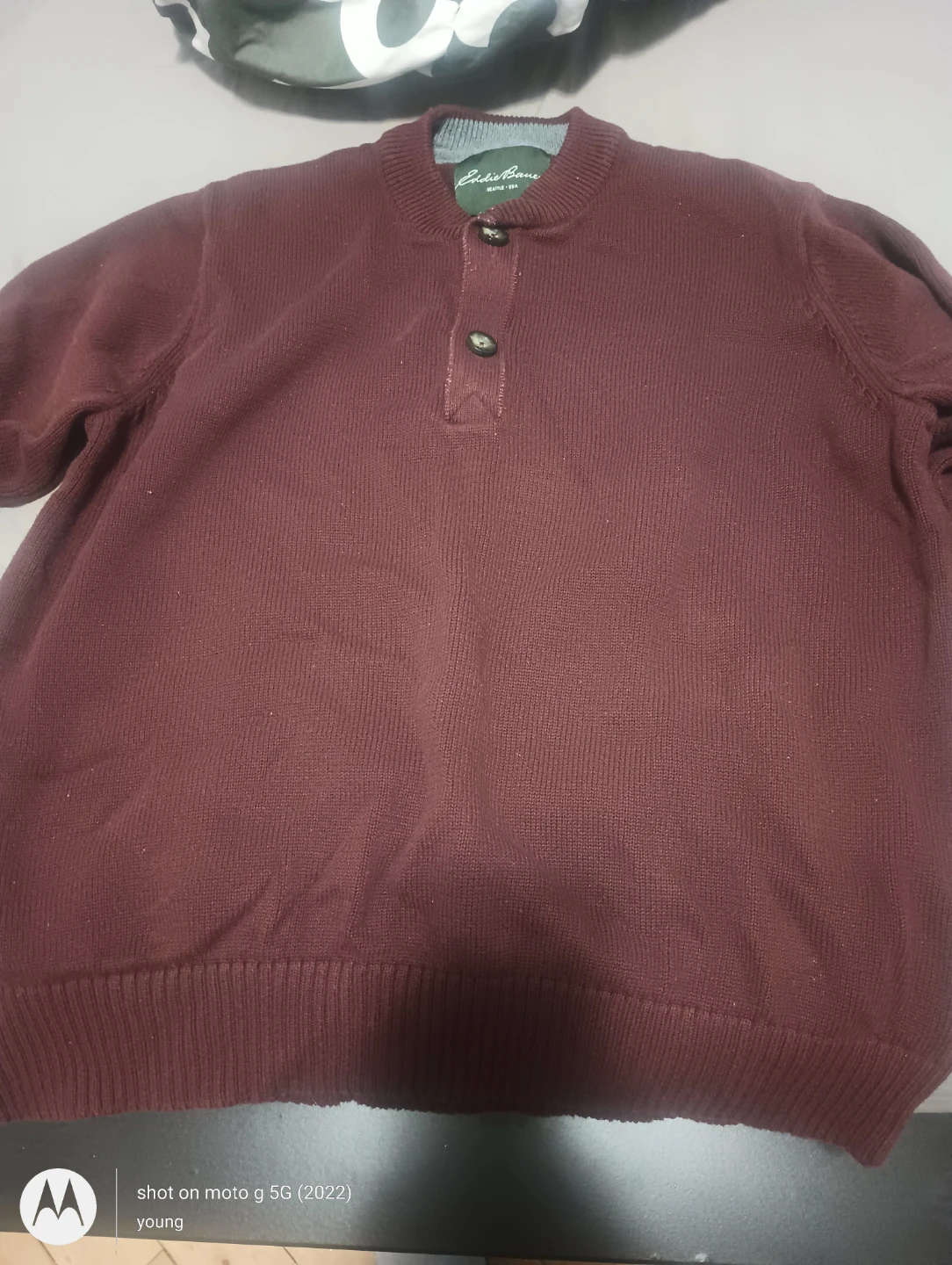 Eddie Bauer Henley Sweater