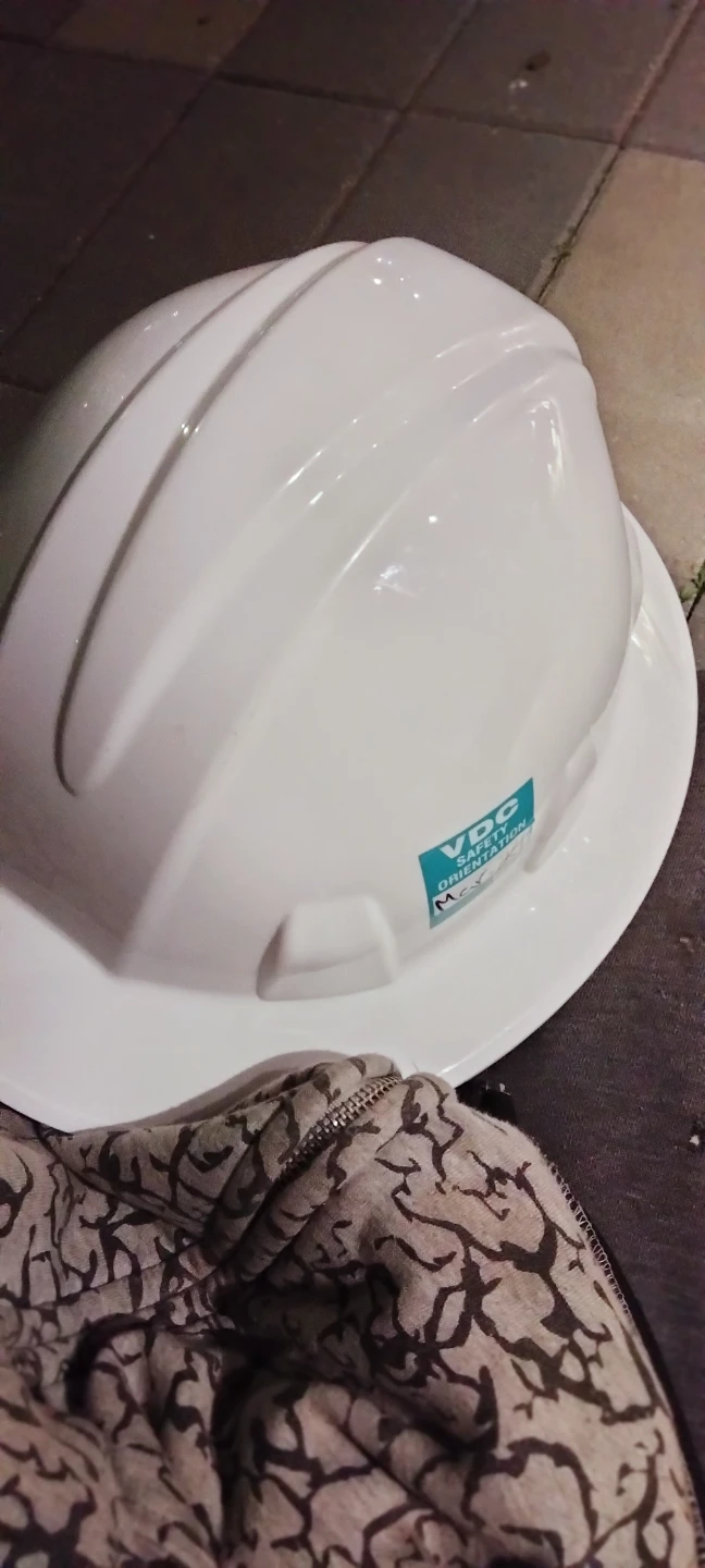 White Hard Hat - photo 2