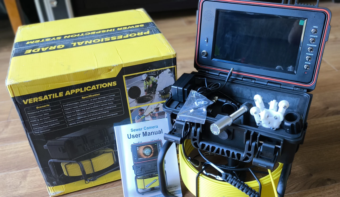 Professional Grade Sewer Inspection Camera System - photo 3