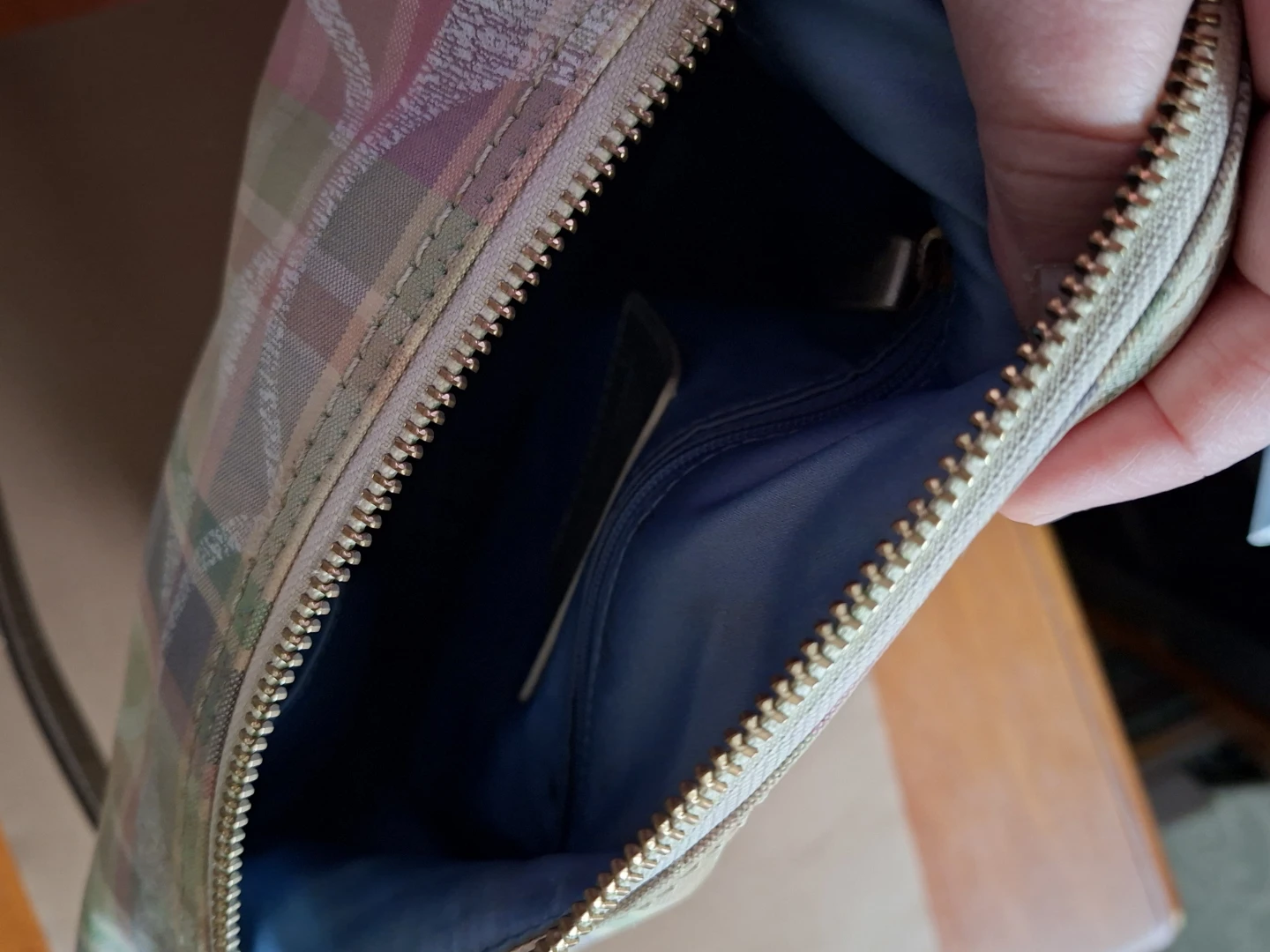 Coach Plaid Shoulder Bag - photo 5