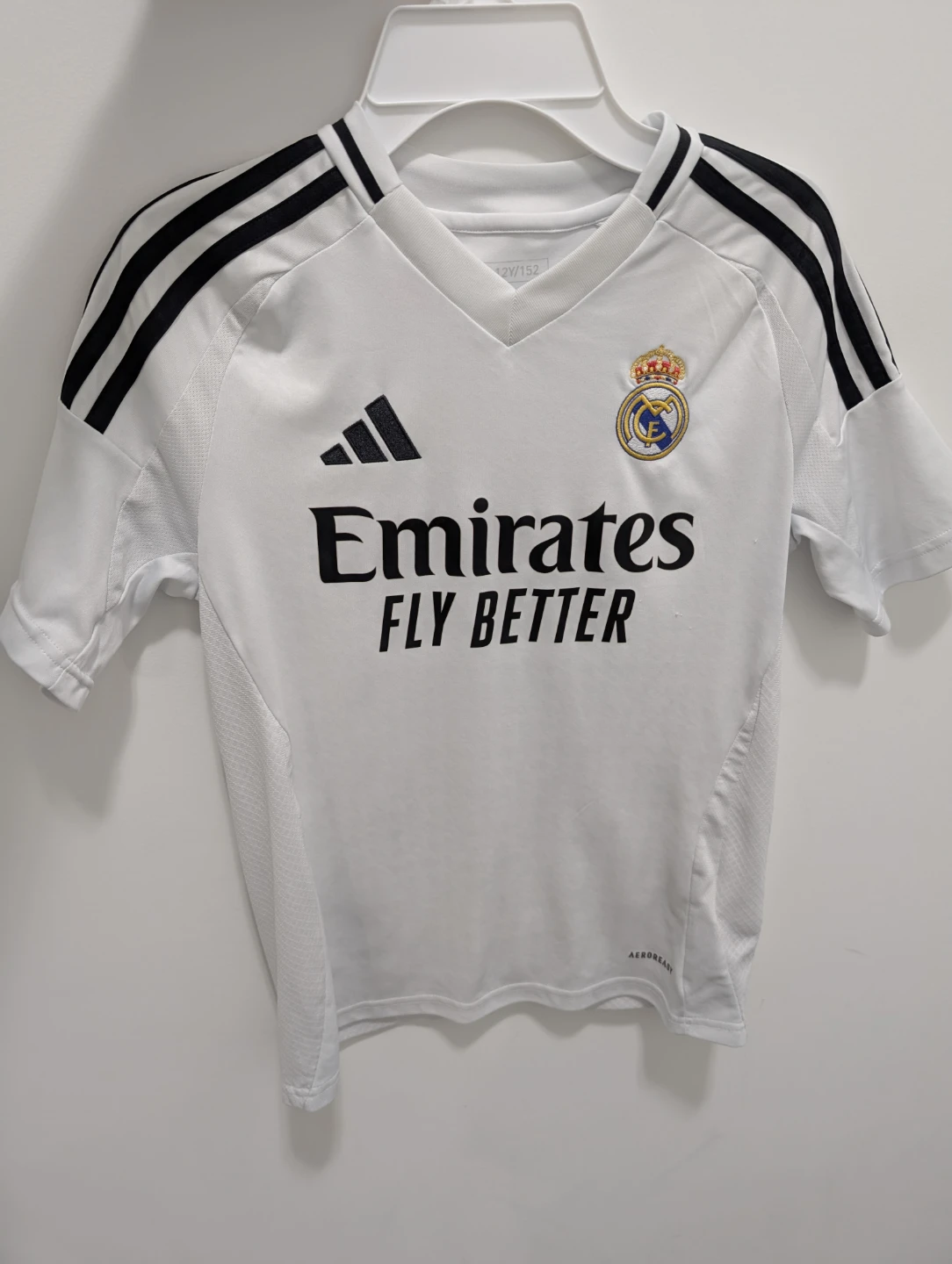 Adidas Real Madrid Kylian Mbappé 9 Jersey 11-12Y