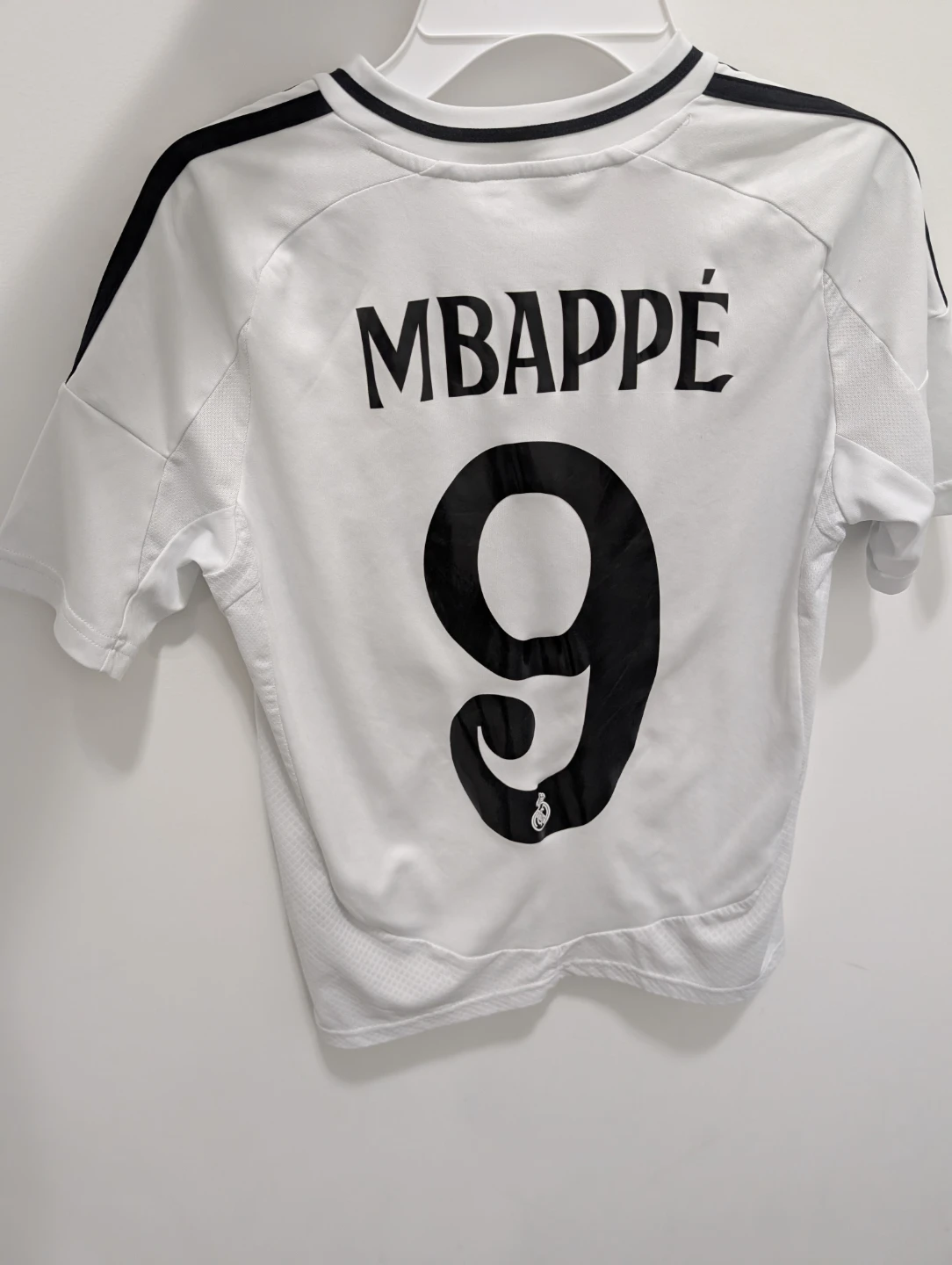 Adidas Real Madrid Kylian Mbappé 9 Jersey 11-12Y - photo 2