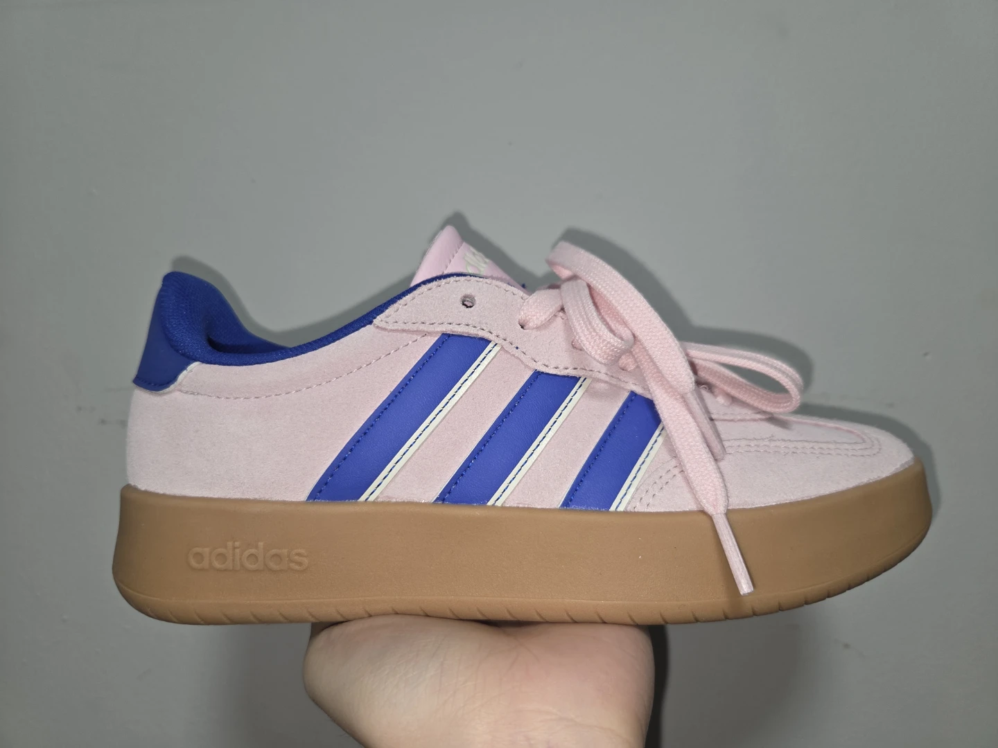 Adidas Women's Pink & Blue Sneakers