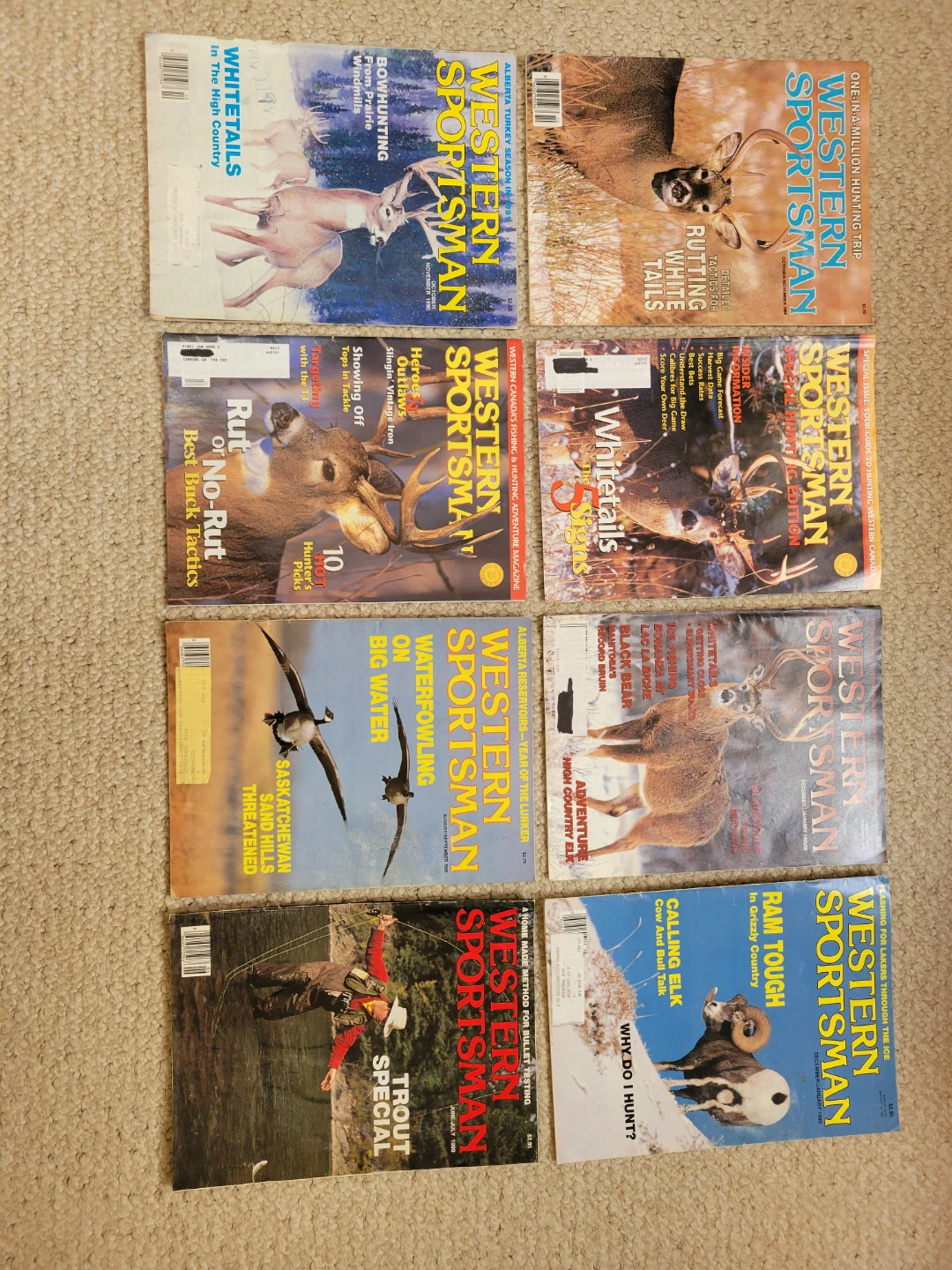 Lot of Alberta Fishing & Hunting Magazines