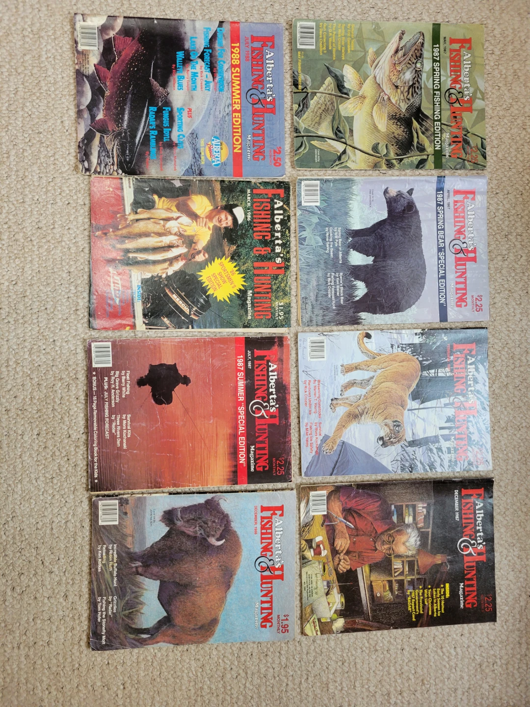 Lot of Alberta Fishing & Hunting Magazines - photo 2