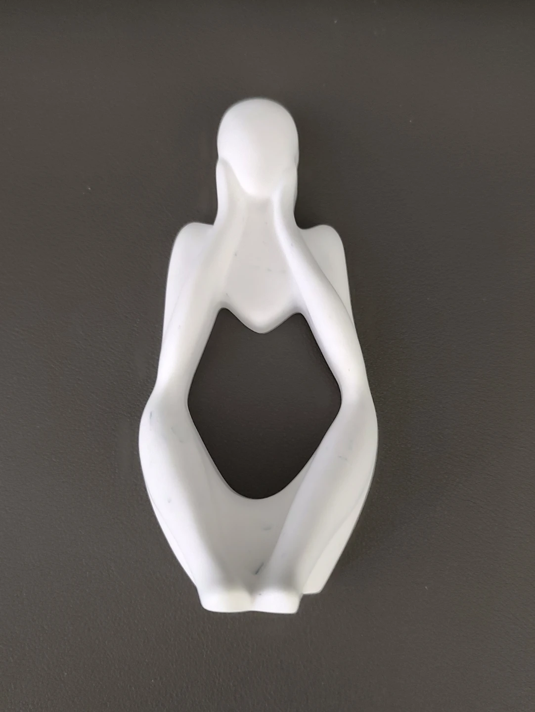 Abstract Thinking Figurine - White - photo 2