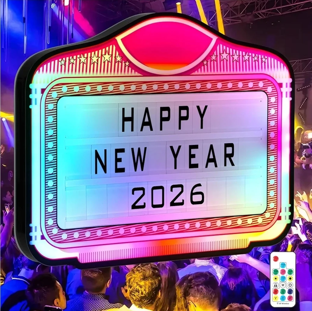VIP LED Bottle Service Sign RGB Club Display w/ Letters Numbers