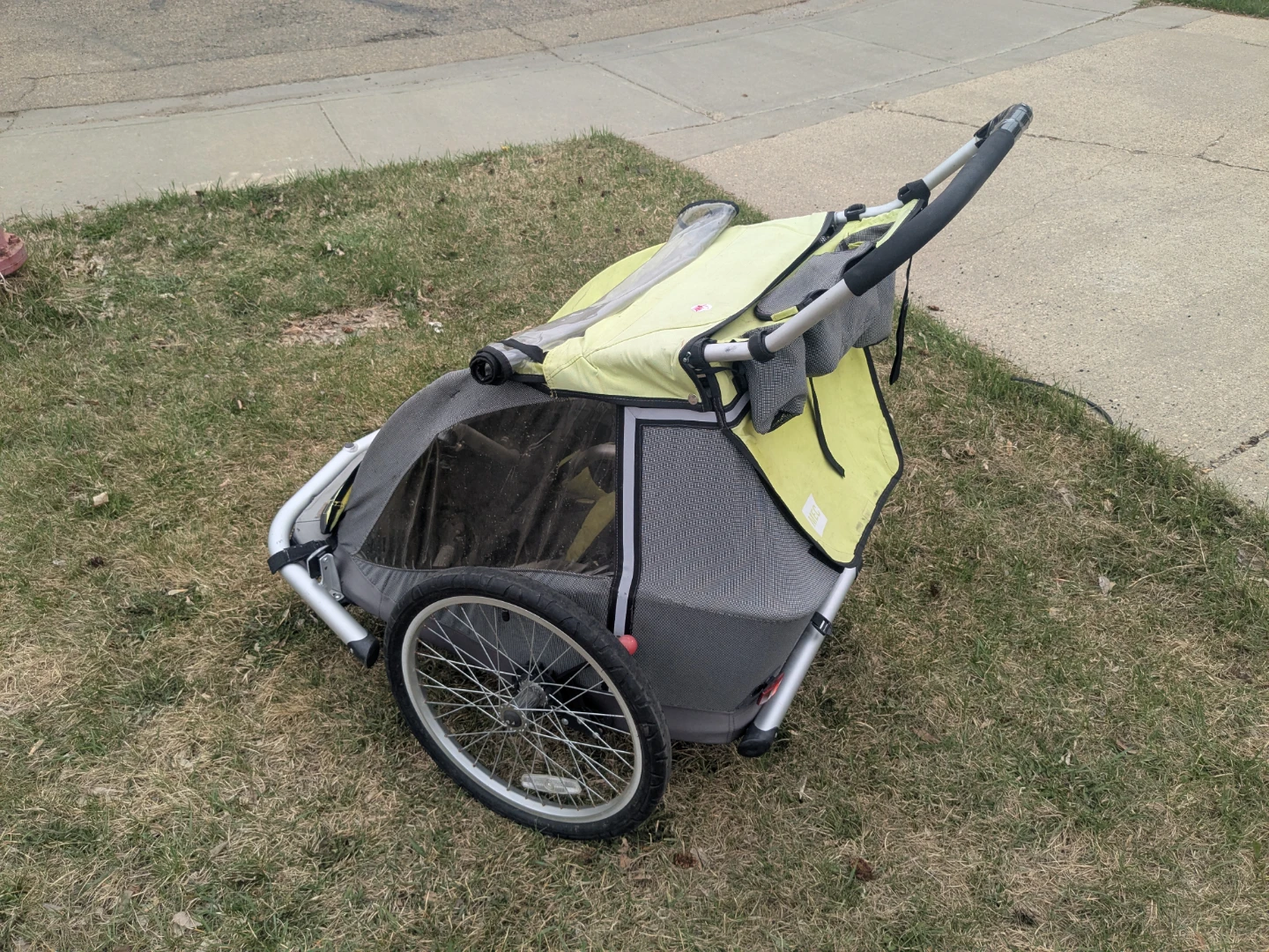 MEC Double Child Trailer
