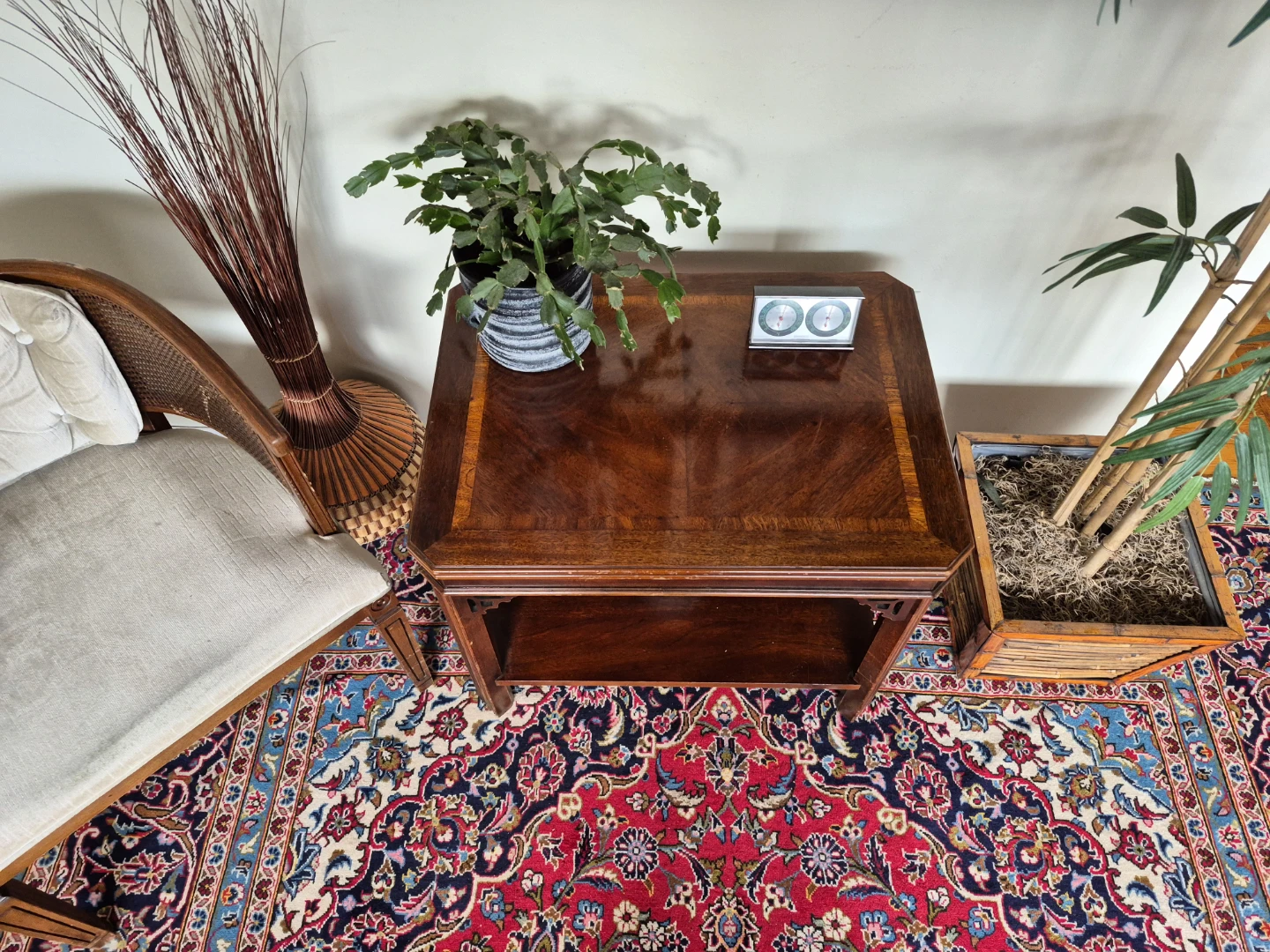 Wooden End Table with Lower Shelf by Lane Furniture - photo 5