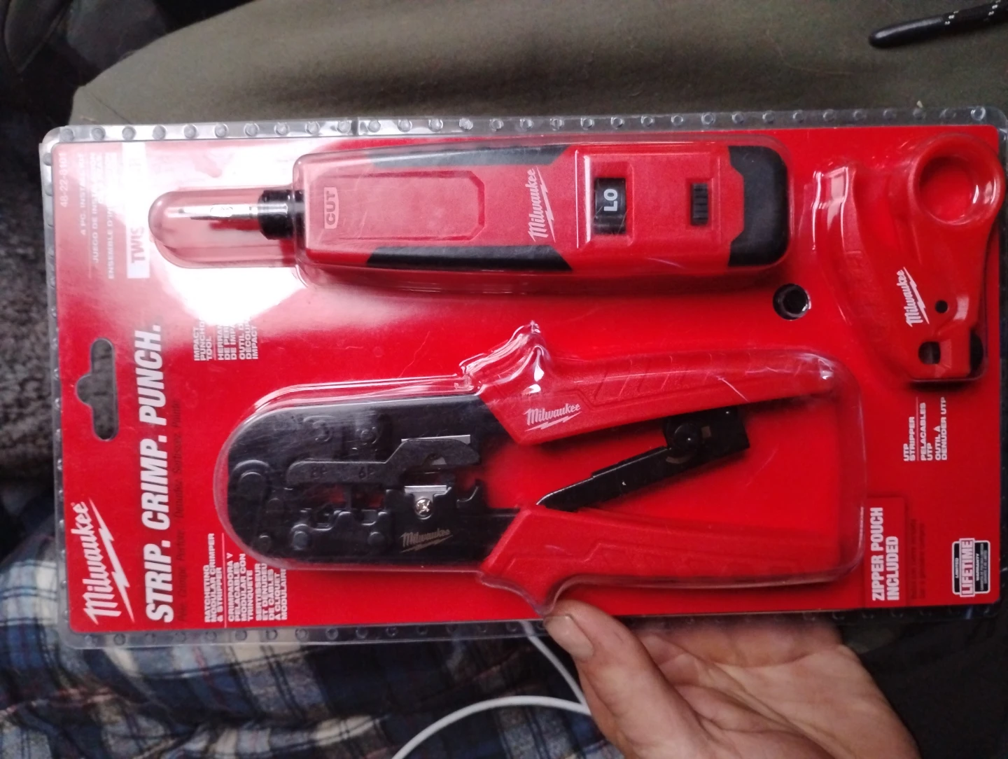Milwaukee Strip Crimp Punch Tool Kit
