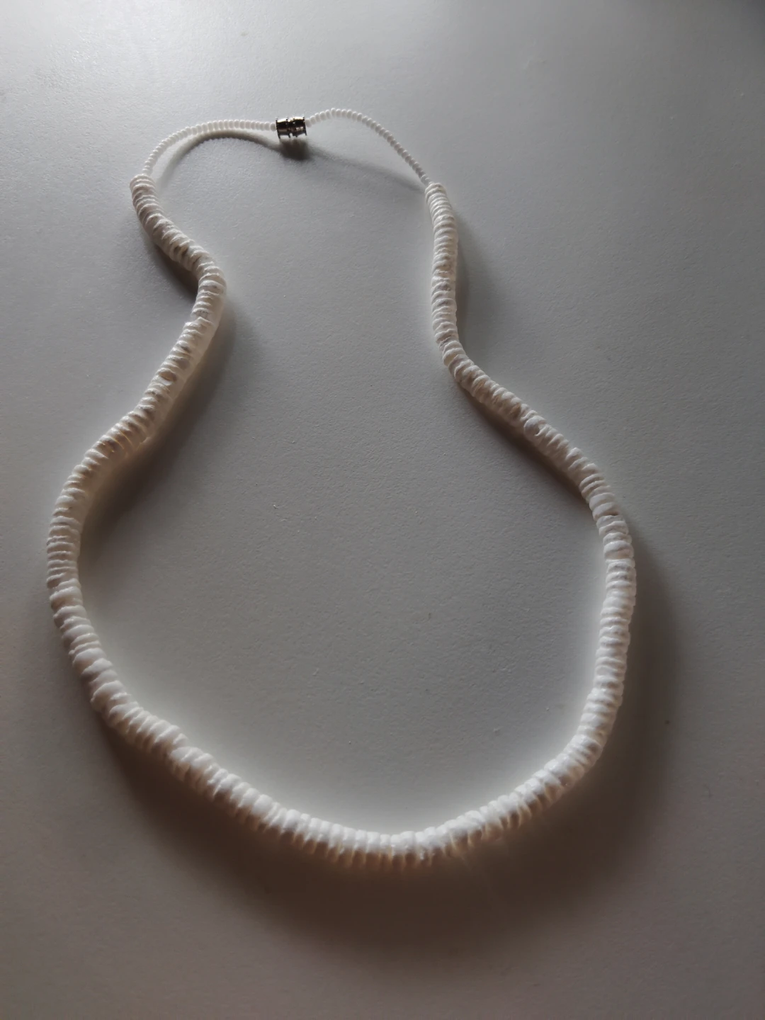 Natural shell beads necklace unisex