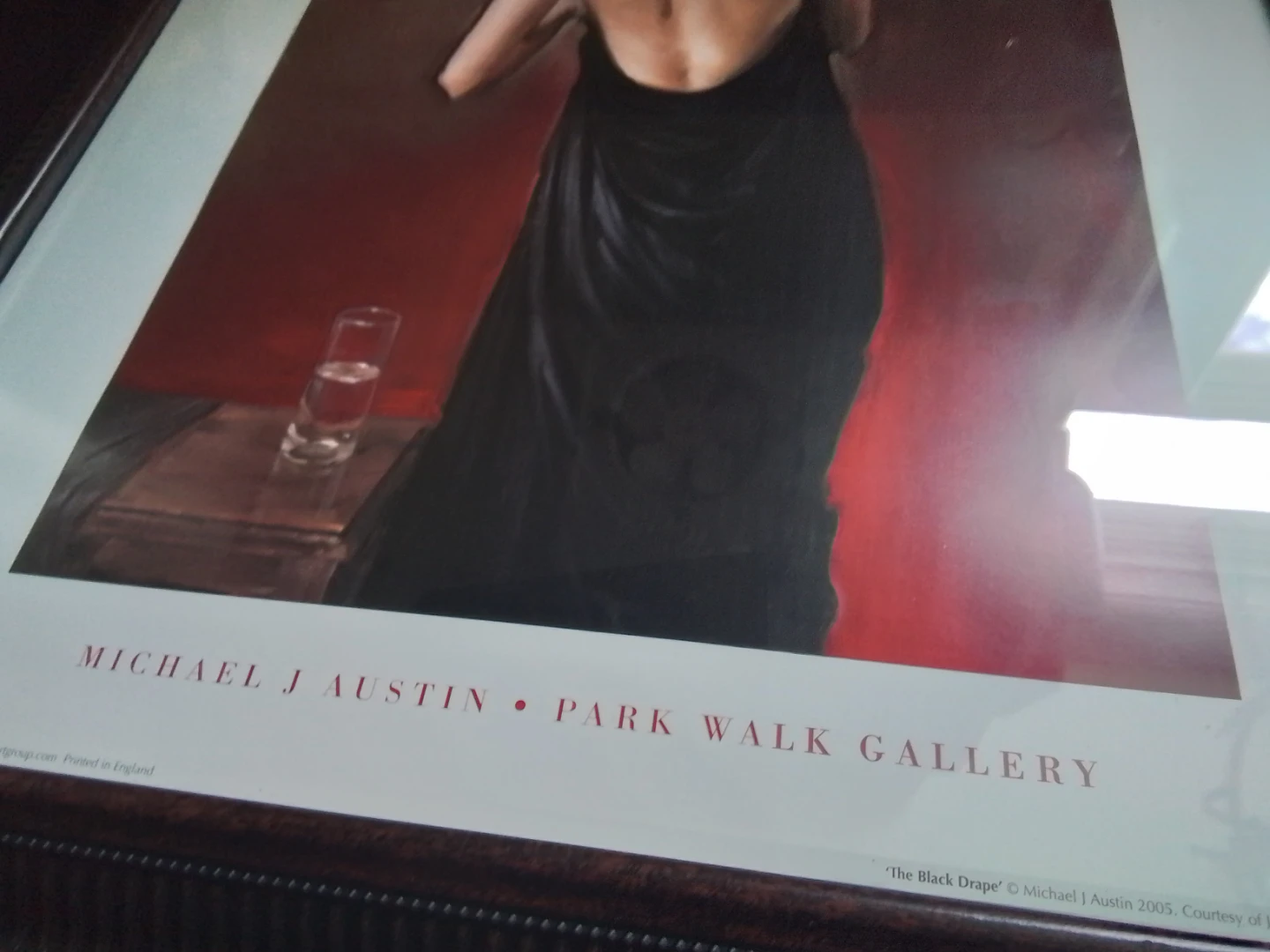 Michael J Austin 'The Black Drape' Print - photo 5