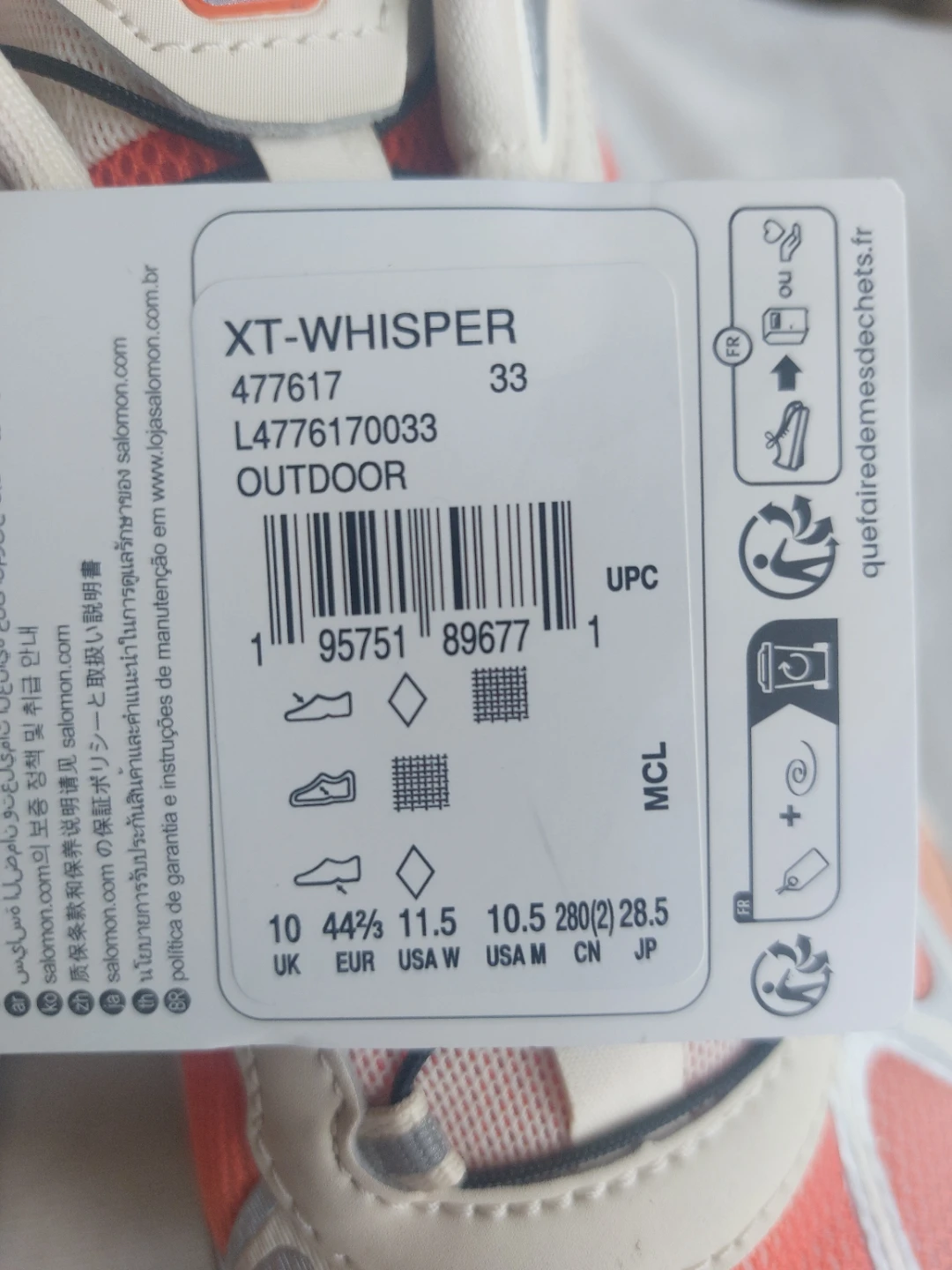 (NEW)Salomon XT-Whisper Outdoor Shoes - photo 3