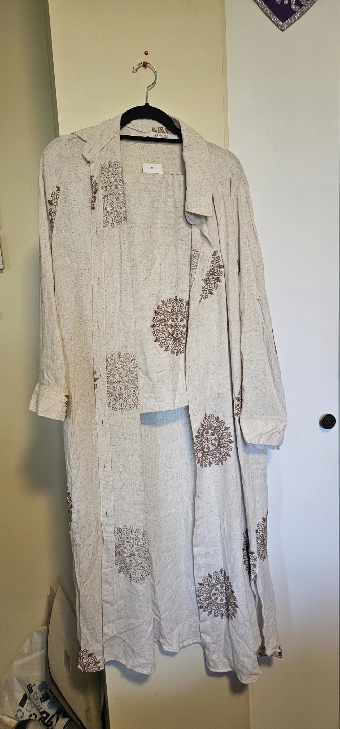 2 peices set with wide pants - photo 3