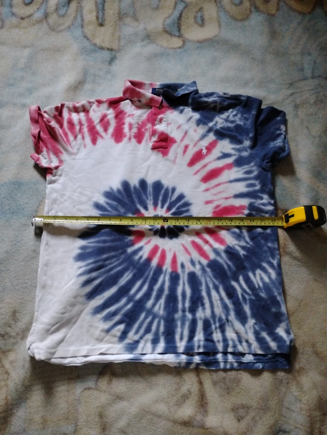 Polo Ralph Lauren Custom Slim Fit Tie-Dye Polo Shirt - Size L - photo 2
