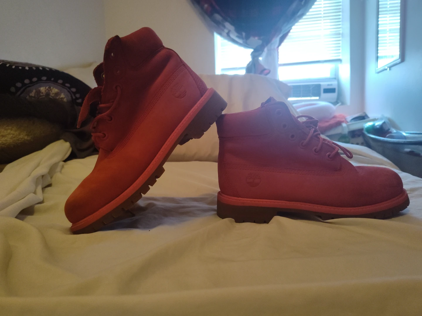 Timberland Boots - Red - Youth Size 2
