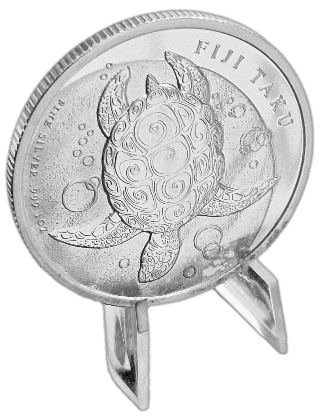 1oz FIJI TAKU (Turtle) .999 Silver Bullion - photo 3