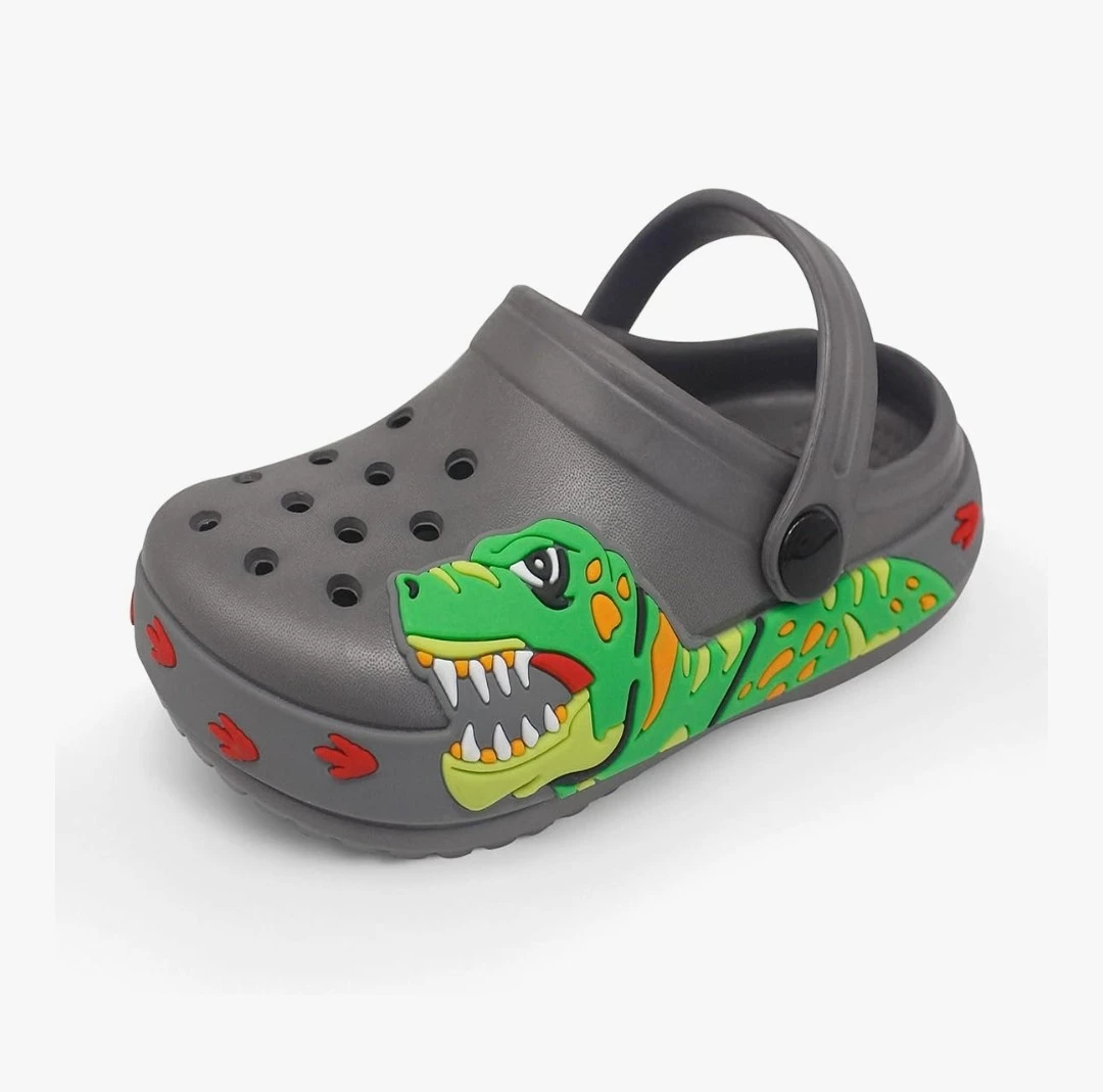 *NEW* Kids Dinosaur Clogs Size 7 Toddler