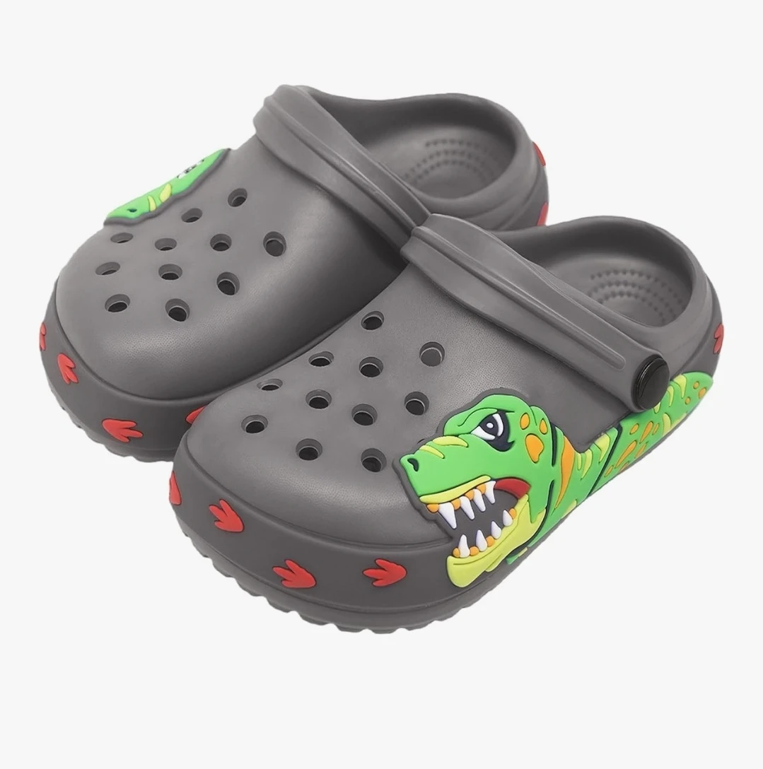 *NEW* Kids Dinosaur Clogs Size 7 Toddler - photo 4