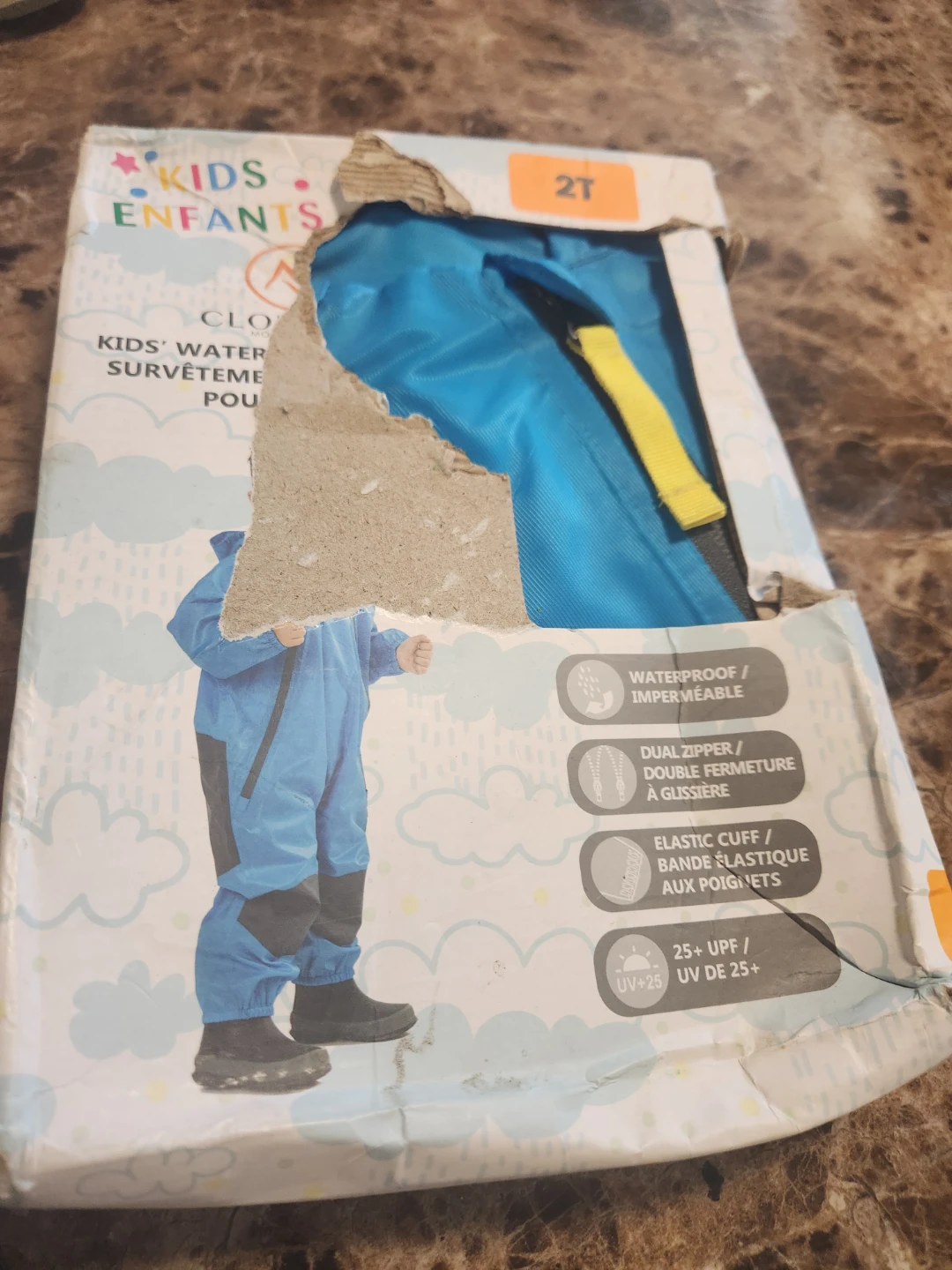 Kids' Water Overalls - Size 2T