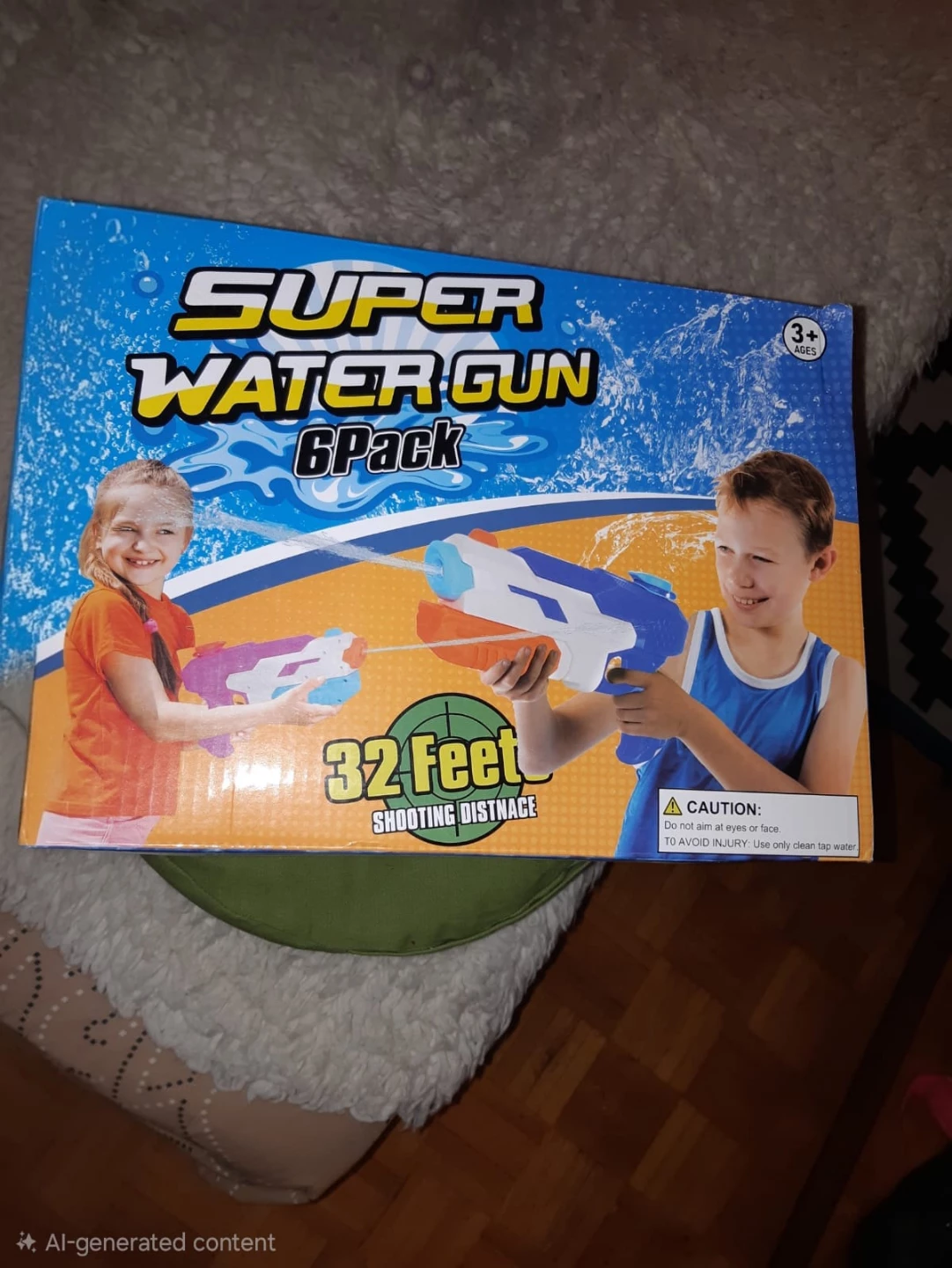 Super Water Gun 6 Pack